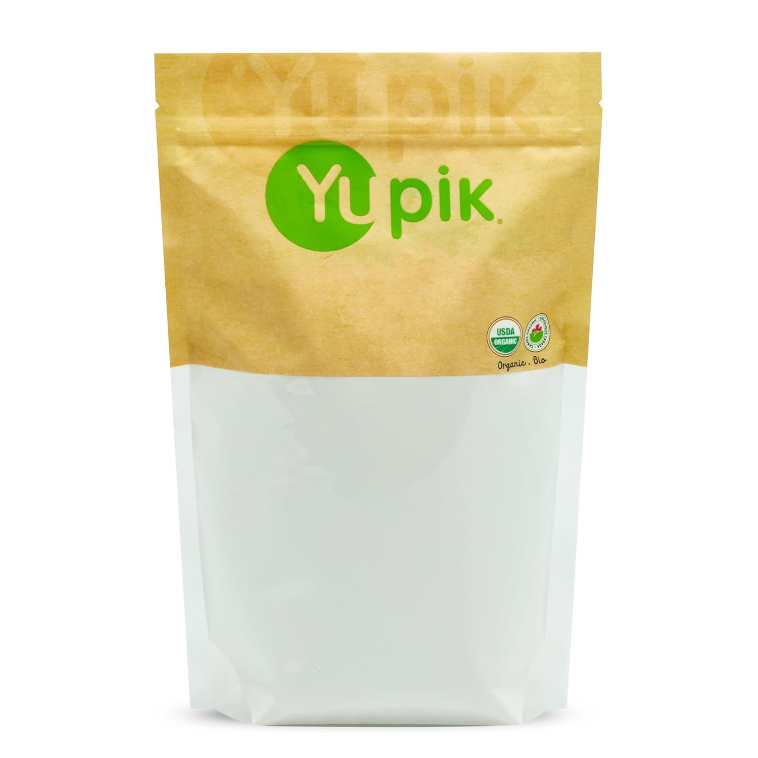 Yupik Organic Tapioca Starch, 2.2 lb, Non-GMO, Vegan, Gluten-Free, Pack of 1