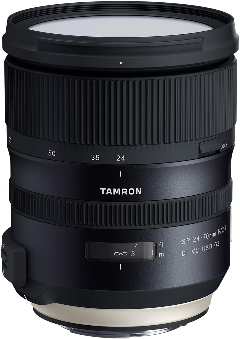 Tamron SP 24-70mm F/2.8 Di VC USD G2 for Canon DSLR Cameras (Tamron 6 Year Limited USA Warranty)