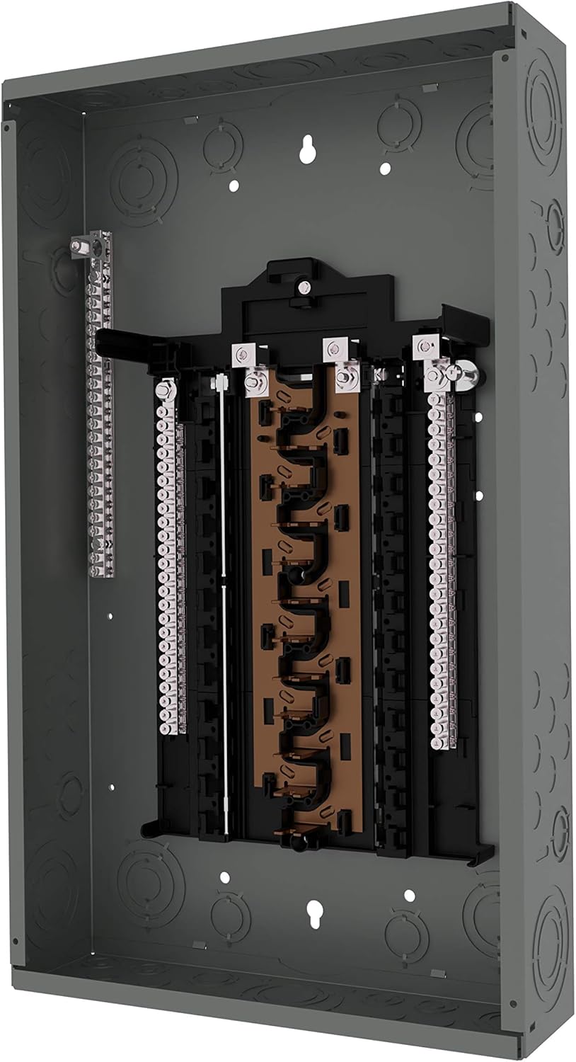 PN Series 125 Amp 24-Space 48-Circuit Main Lug Plug-On Neutral Load Center Indoor with Copper Bus