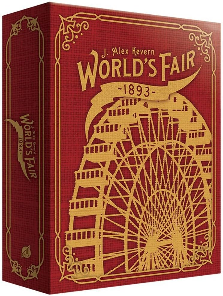 Renegade Game Studios World’s Fair 1893 [Amazon Exclusive], Medium Light Strategy Game, Act as The fair Organizer, Increase Influence & Obtain Grand exhibits – Best Reputation wins