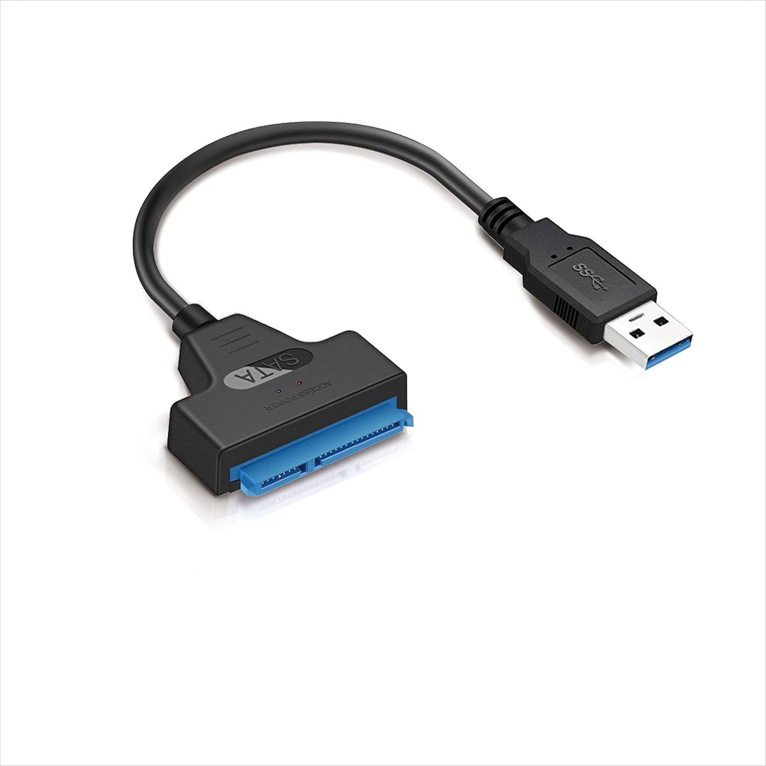 Mediasonic SATA to USB Cable – USB 3.0 / USB 3.1 Gen 1 to 2.5” SATA SSD/Hard Drive Adapter Cable (Optimized for SSD, Support UASP and SATA 3 6.0Gbps Transfer Rate) (HND5-SU3)