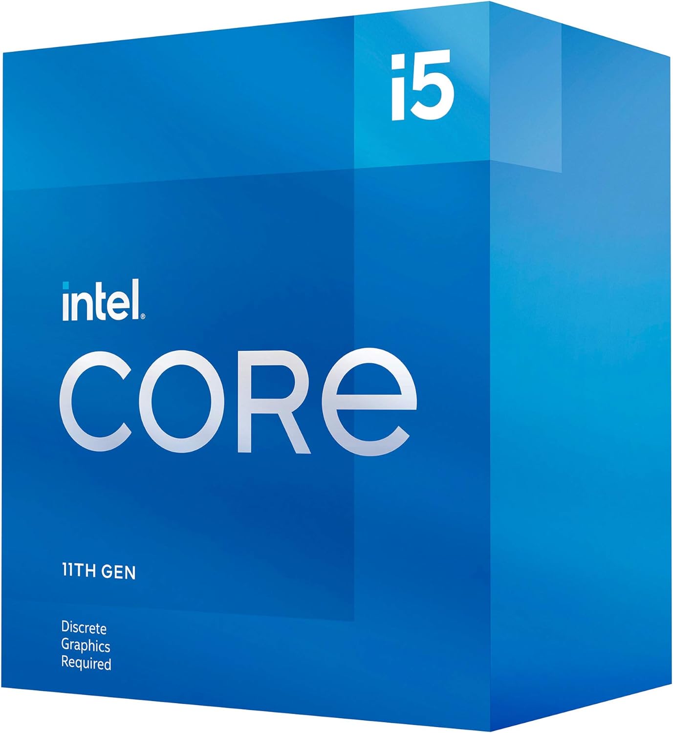 Intel® Core i5-11400F Desktop Processor 6 Cores up to 4.4 GHz LGA1200 (Intel® 500 Series & Select 400 Series Chipset) 65W