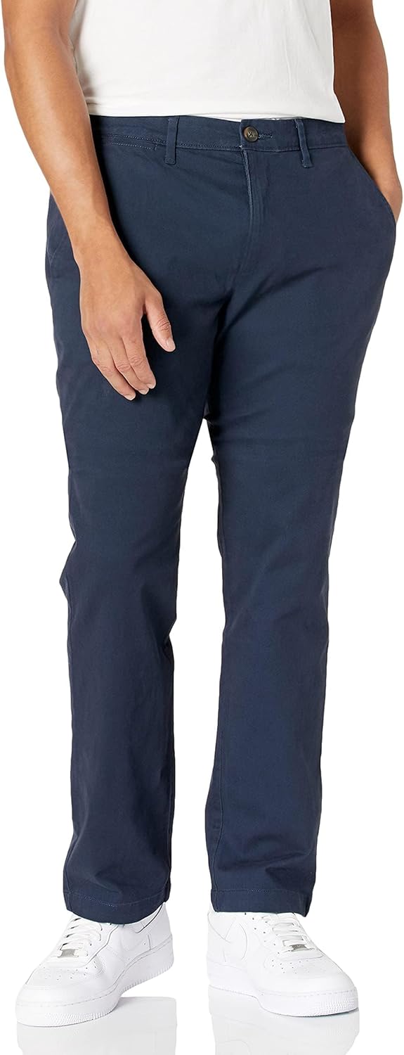 Amazon Essentials Men’s Athletic-Fit Casual Stretch Chino Pant (Available in Big & Tall)