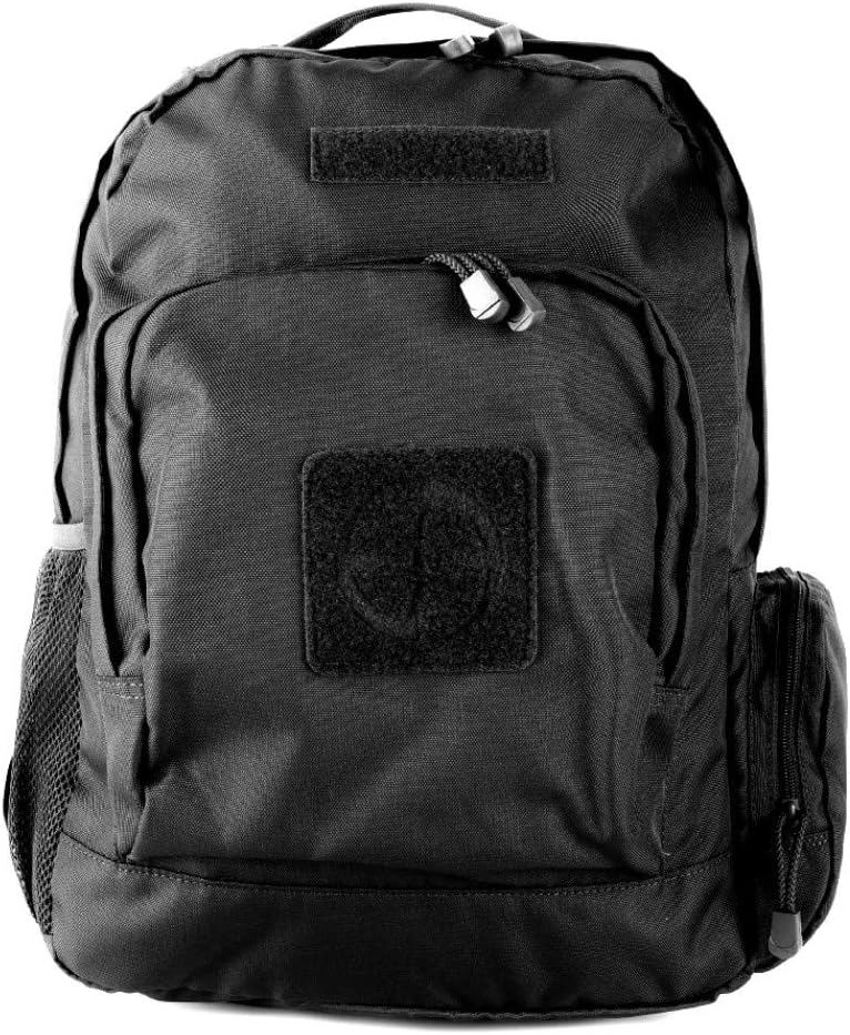 LAPG Commuter Backpack, Hydration Compatible Small Backpack – Black