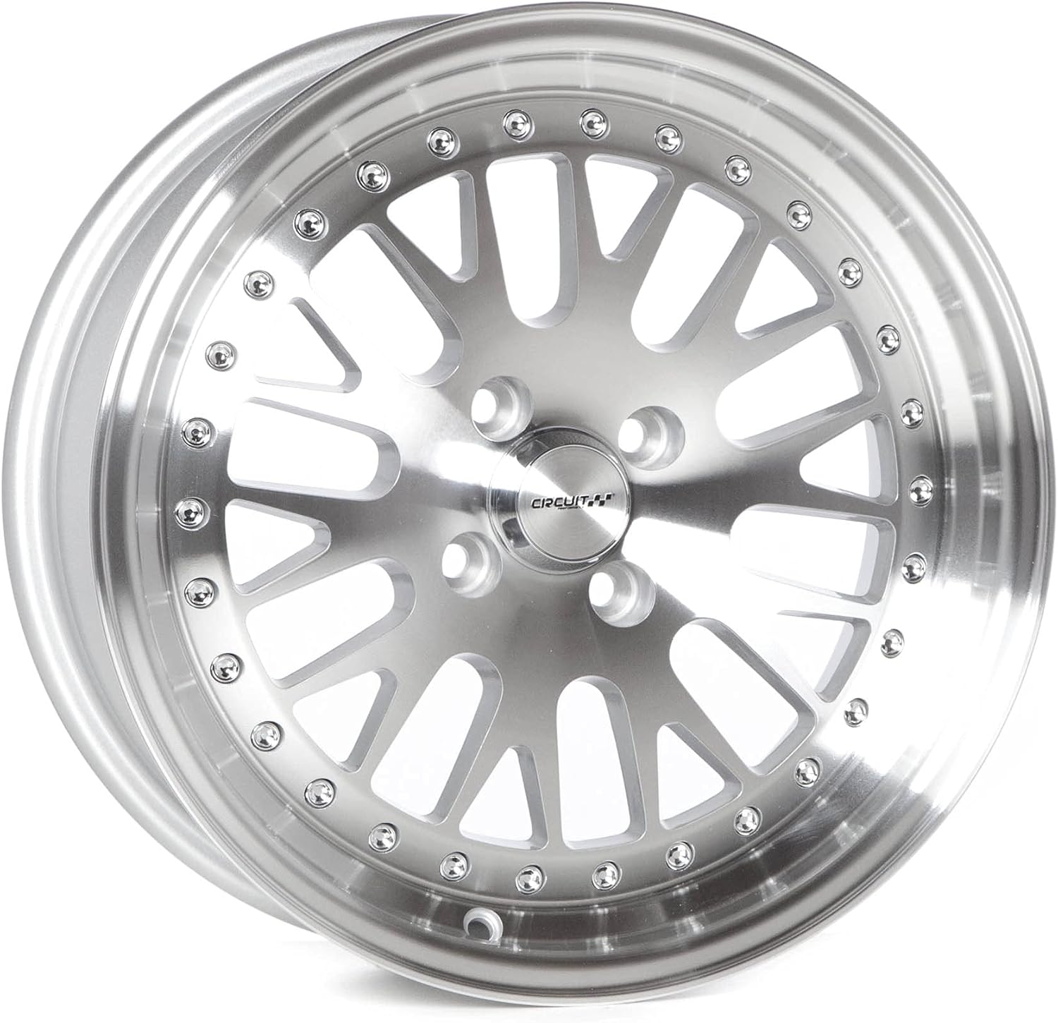 Circuit Performance CP21 16×7 Silver/Machined 4×100 [+25mm]