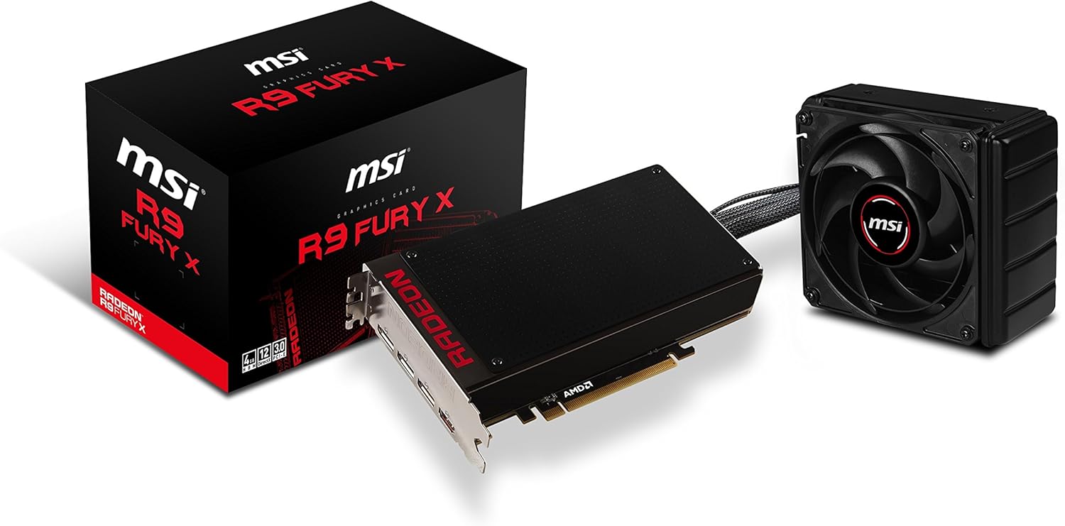 MSI Radeon R9 Fury X, 4GB HBM (4096 Bit), HDMI, 3xDP