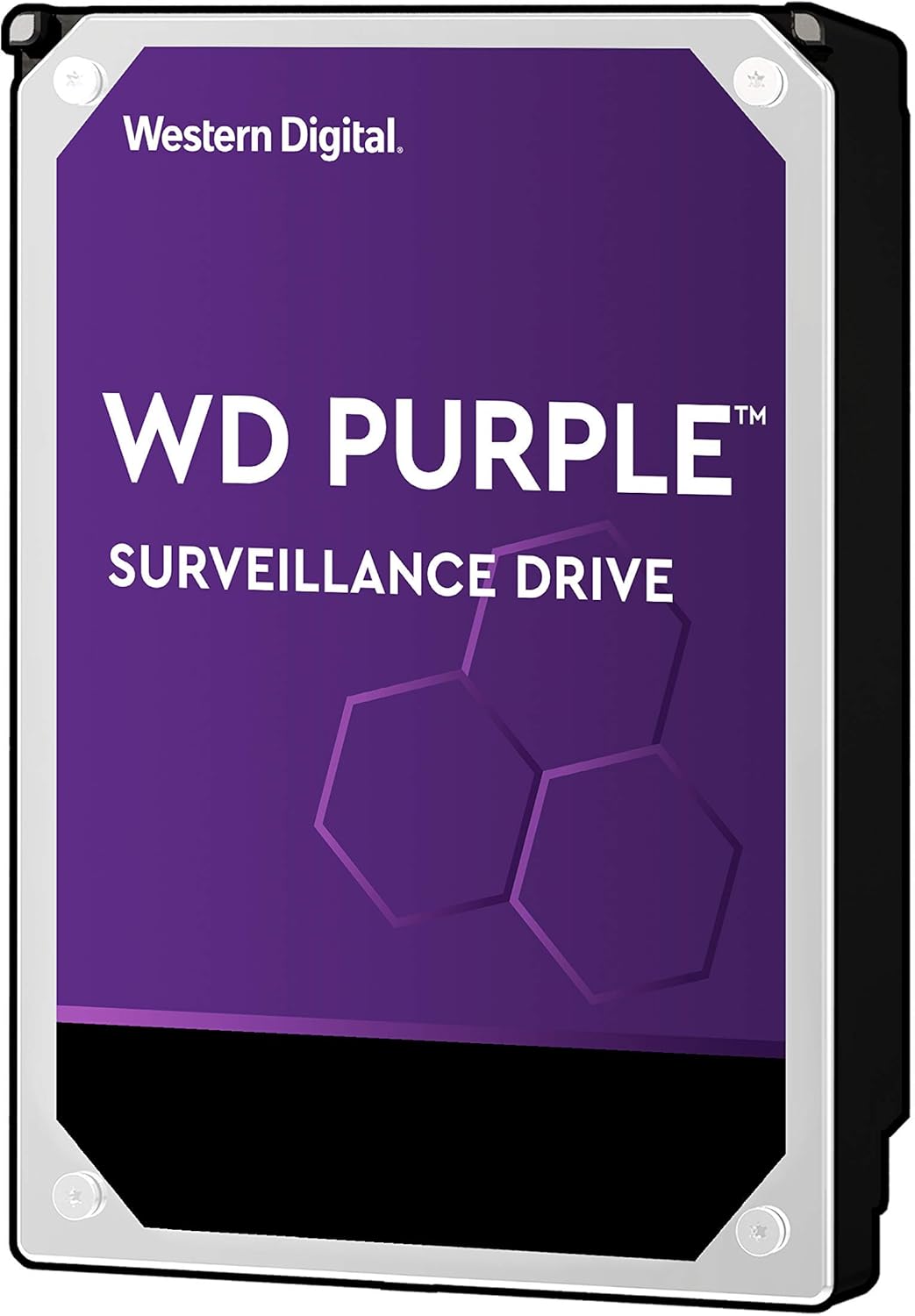 WD Purple 2TB Surveillance Hard Disk Drive – 5400 RPM Class SATA 6 Gb/s 64MB Cache 3.5 Inch – WD20PURZ (Renewed)