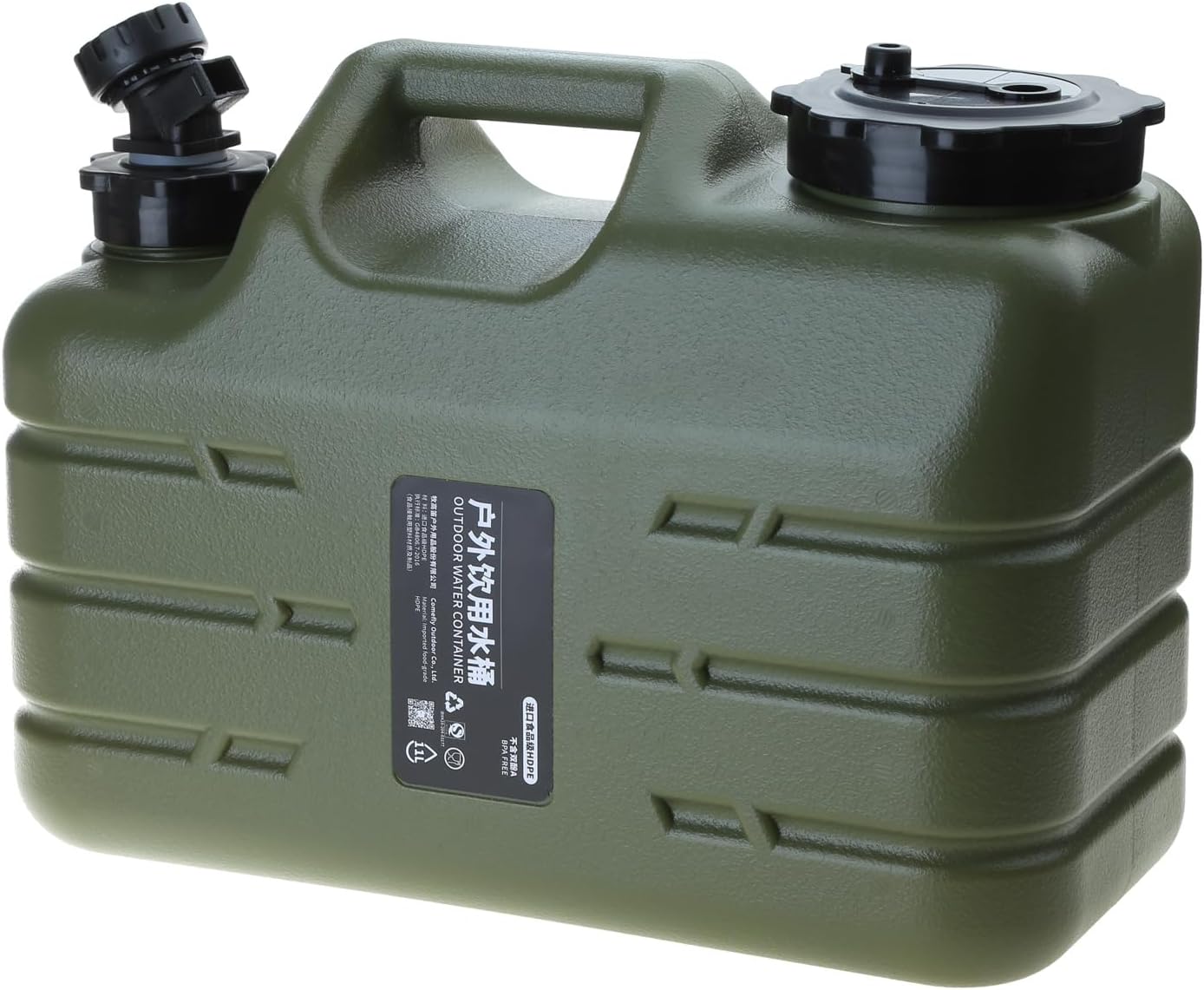 10.5L Cube Camping Water Liquid Containers Canteens for Outdoor Hiking & Outdoor Self-Driving for Car