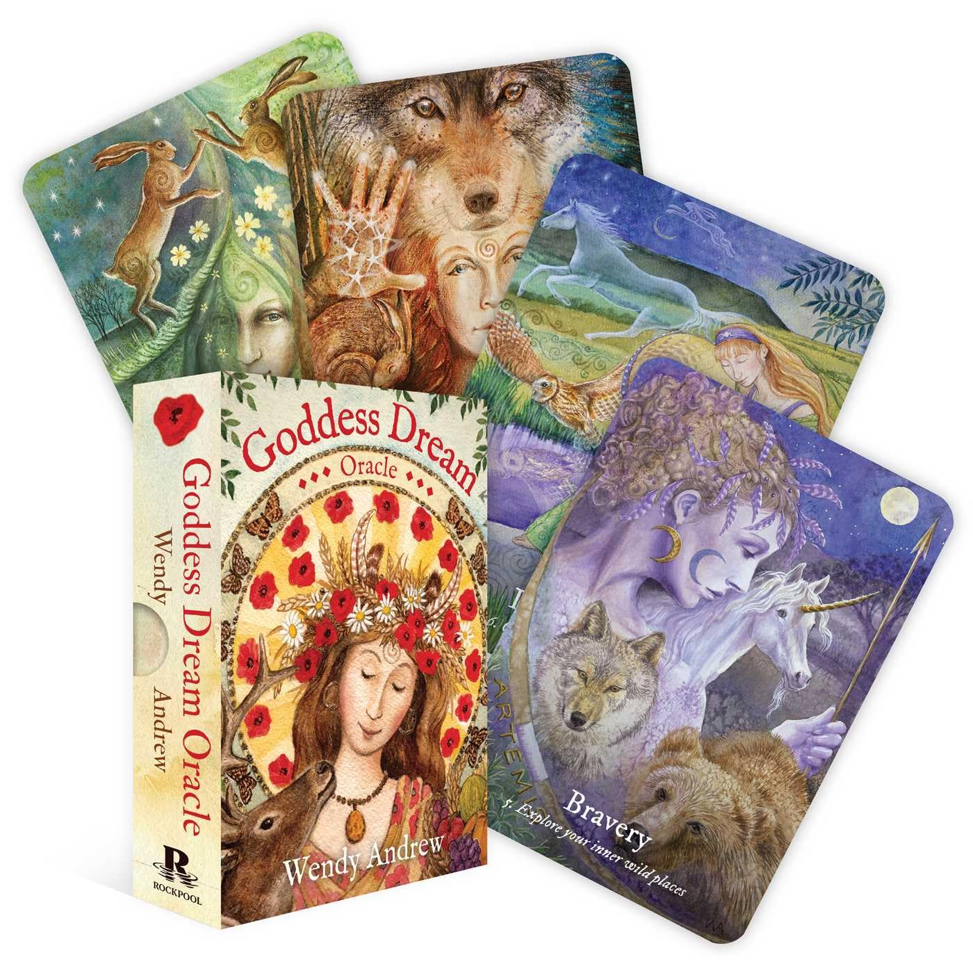 Goddess Dream Oracle: (36 Full-Color Cards and 120-Page Guidebook) (Rockpool Oracle Card Series)