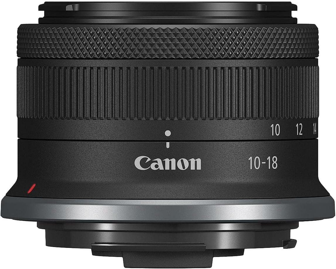 Canon RF-S10-18mm F4.5-6.3 is STM Ultra-Wide-Angle Zoom Lens, Mirrorless, Great for Vlogging & Selfies, Compact & Lightweight, for Video, Travel, Landscapes & Interiors