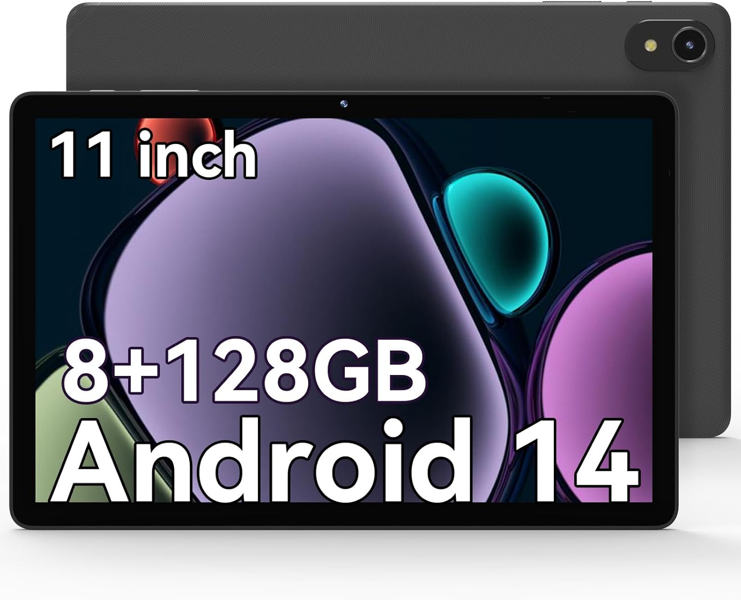 ApoloSign Tablet 11 inch, Octa-core Android 14 Tablet, 8GB RAM 128GB Storage(Expand to 1TB), Support Widevine L1, 11 inch Incell Large Screen, 7000mAh Battery, Dual Stereo Speakers, 5G WiFi, BT 5.0