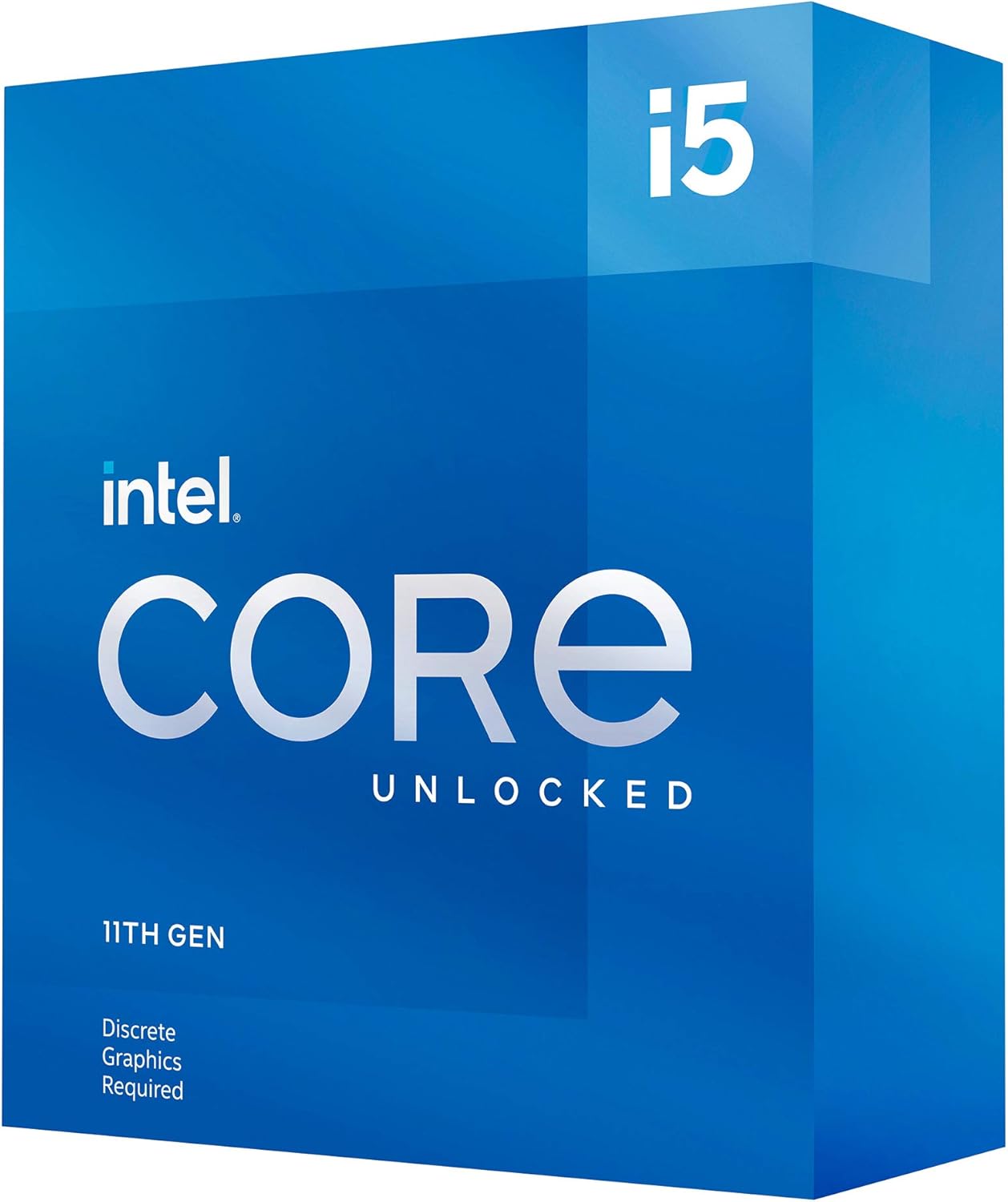 Intel® Core i5-11600KF Desktop Processor 6 Cores up to 4.9 GHz Unlocked LGA1200 (Intel® 500 Series & Select 400 Series Chipset) 125W