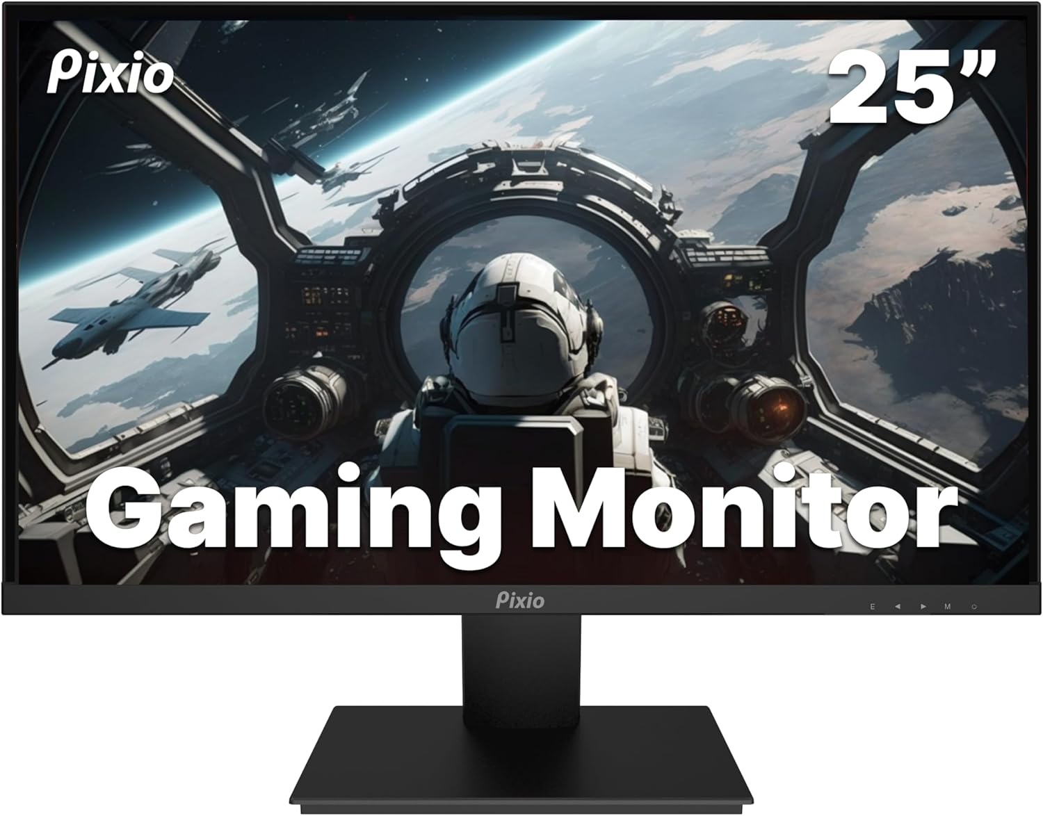 Pixio PX257 Prime 24 inch (24.5″) 144Hz Refresh Rate FHD 1080p Resolution Fast Nano IPS Panel 1ms GTG Response Time Gaming Monitor with Adaptive Sync