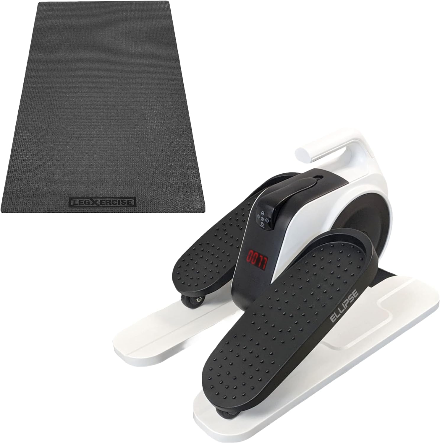 Ellipse by LegXercise + Non-Slip Mat Bundle GUARANTEED WAY BEFORE CHRISTMAS