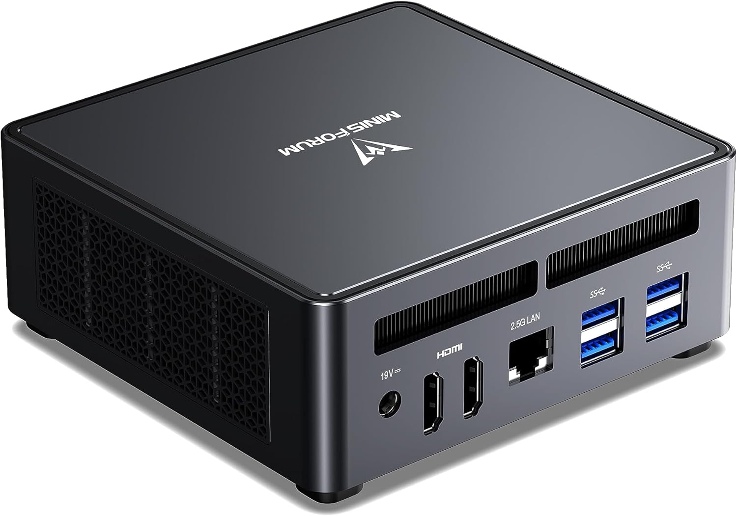 MINISFORUM Venus UM790 Pro Mini PC AMD Ryzen 9 7940HS up to 5.2 GHz 64GB DDR5 1TB SSD with AMD Radeon 780M, 4X USB3.2, 2X USB4, 2xHDMI 2.1, 2X PCIe4.0, Wi-Fi 6E/BT5.3, RJ45 2.5 G