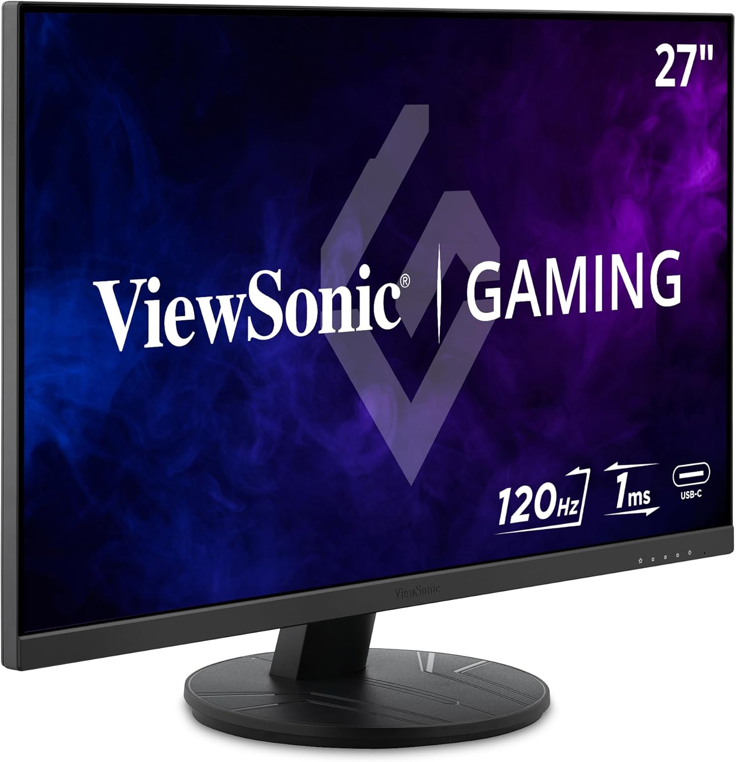 ViewSonic VX2716A 27 Inch 1080p 1ms 120Hz IPS Gaming Monitor with Eye Care, USB C, HDMI 1.4, and DisplayPort Inputs