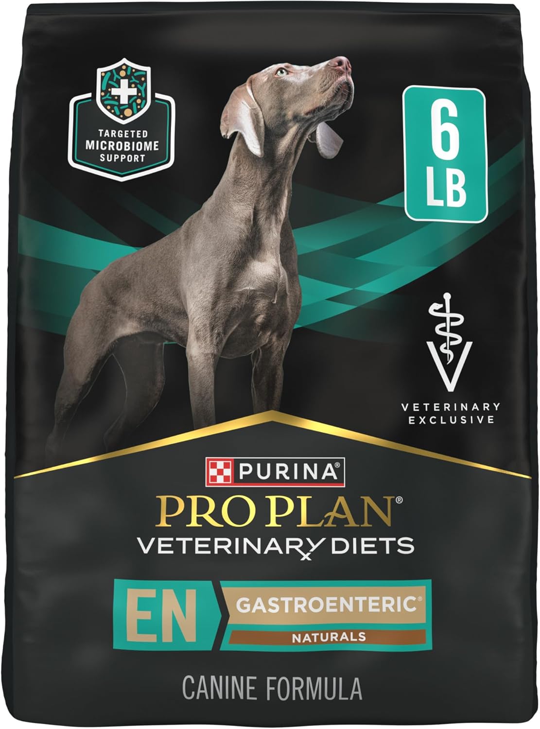 Pro Plan Veterinary Diets Purina EN Gastroenteric Naturals with Added Vitamins, Minerals and Nutrients Canine Dry Natural Dog Food – 6 lb. Bag