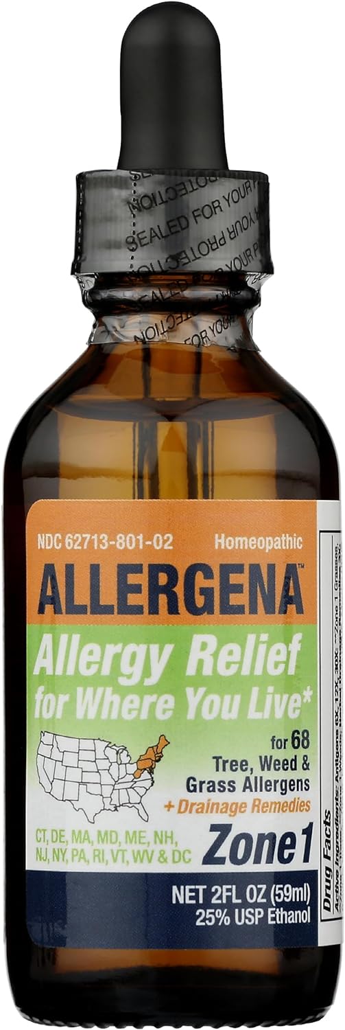 PROGENA – Allergena Zone 1 – Allergy Relief Drops (2 FL Ounce)