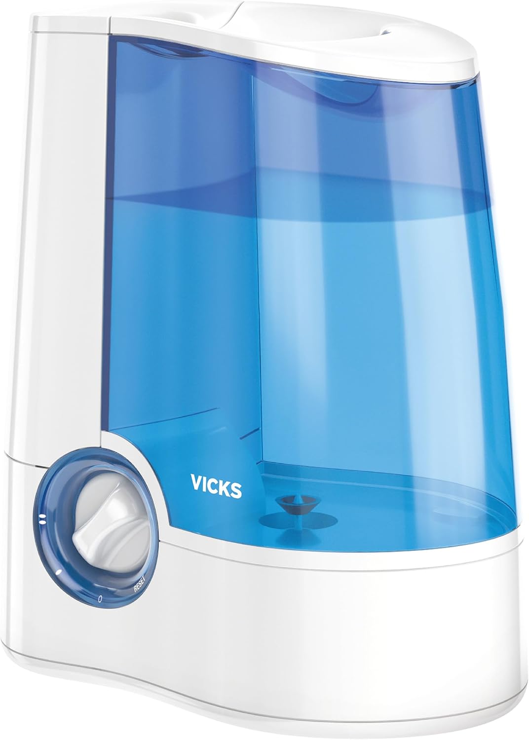 Vicks Warm Mist Humidifier – Air Humidifier for Bedroom, Home & Large Room, Baby, Kids and Adults Soothing Steam Vaporizer for Cough, Congestion, Allergies & Dry Air, VapoSteam Compatible