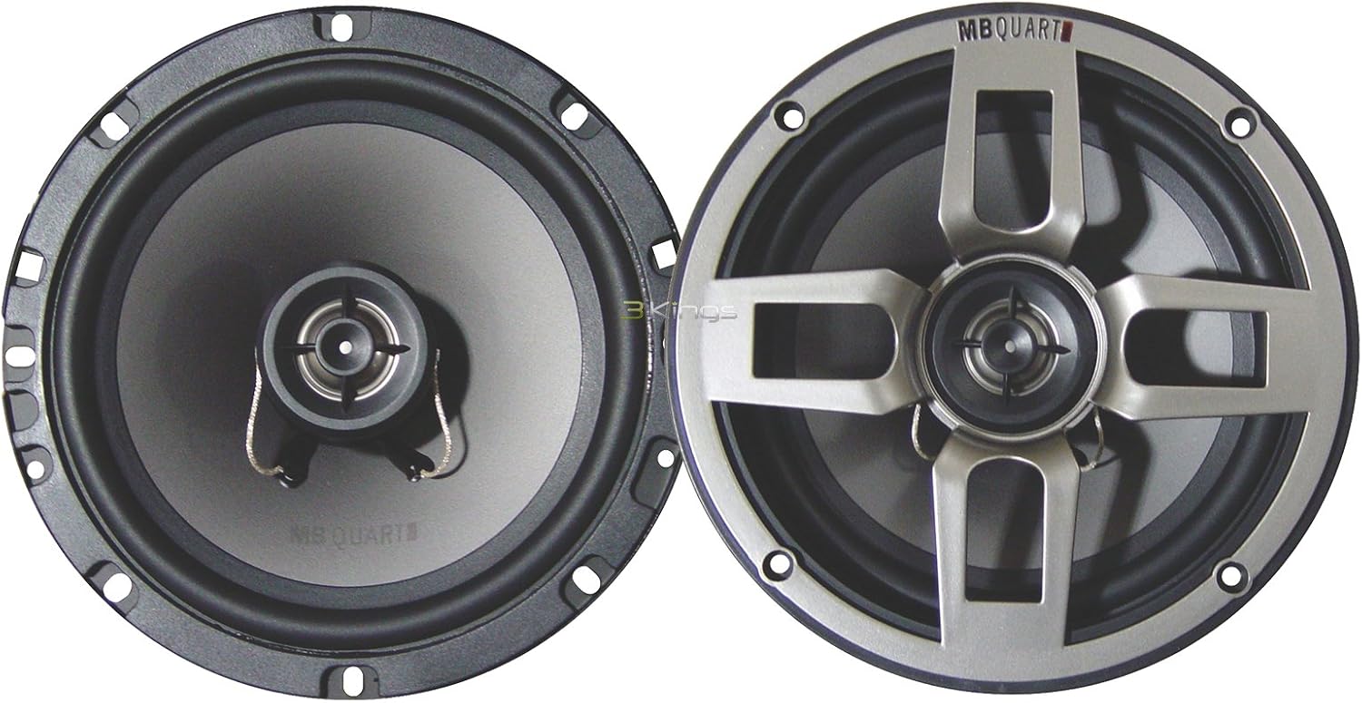 Mb Quart Fkb116 6.5-Inch 2 Way Formula Series Pair of Full Range Coaxial Car Speakers