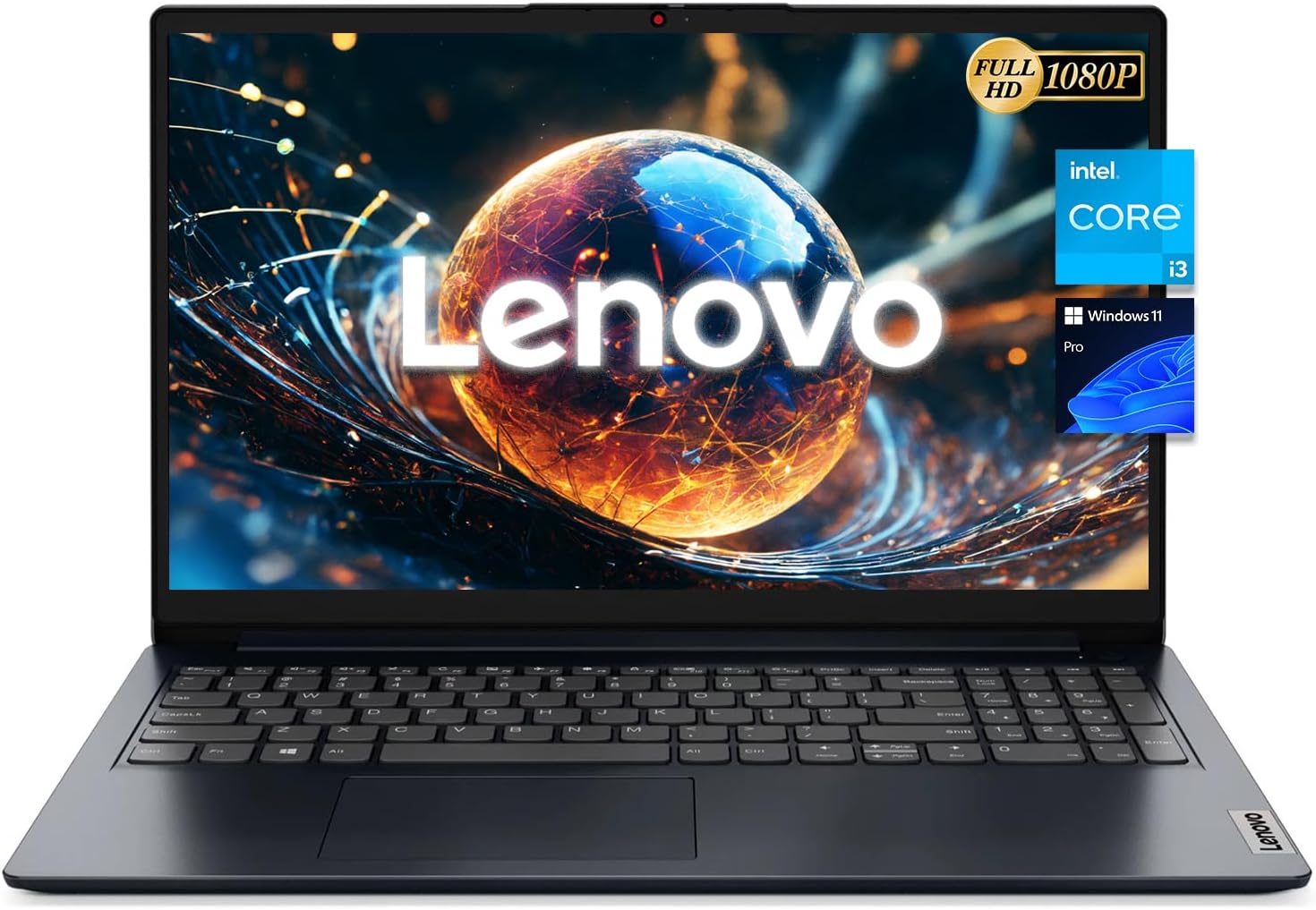 Lenovo New IdeaPad 1 15.6″ Laptop with 12th Gen Intel Core i3-1215U (6 Core, Up to 4.4GHz), 16GB RAM + 512GB PCIe SSD, 15.6″ FHD Anti-Glare Display, SD Card Reader, HDMI, Webcam, Windows 11 Home