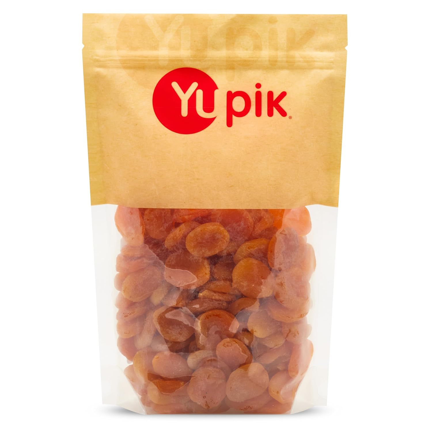 Yupik Dried Turkish Apricots, 2.2 lb, Dried Fruits, Pitted Apricots, No Added Sugar, Naturally Sweet, Oil-free, Source of Fiber, Healthy Snacks, Ideal for Baking & Topping