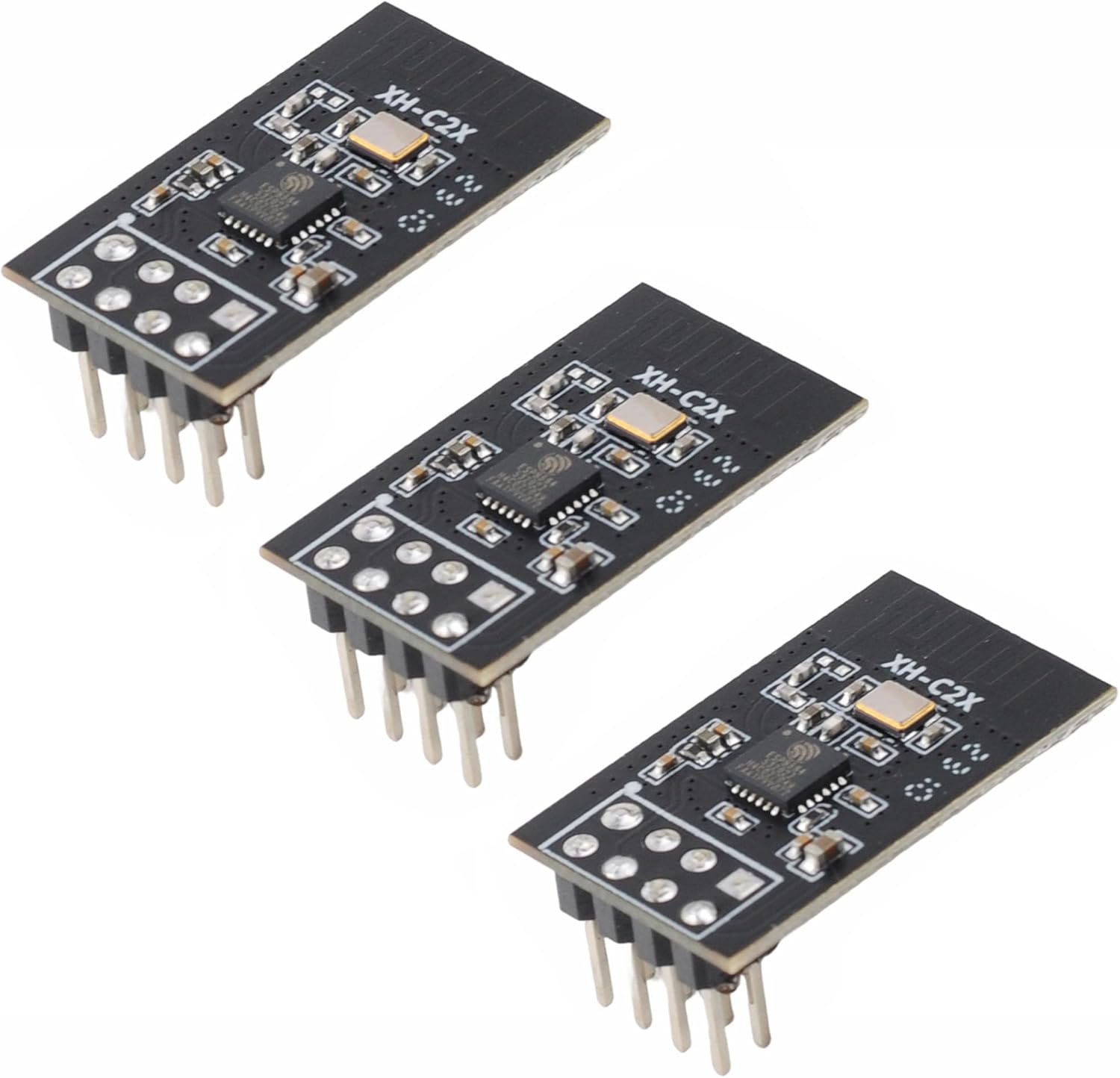 3PCS XH-C2X ESP8684H4 WiFi BLE Module ESP32-C2 4MB Series Wi-Fi 2.4G BT 5.0 32Bits Single-core Microprocessor Replace ESP-01S