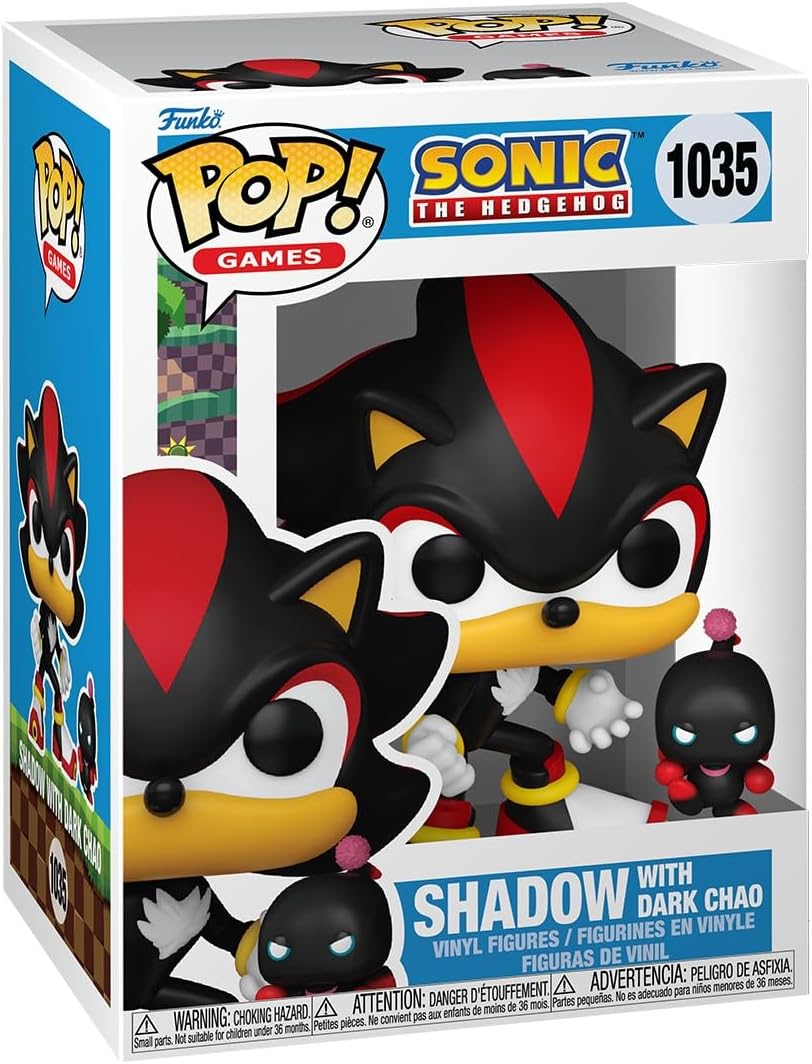 Funko Pop! &Buddy: Sonic – Shadow with Dark Chao