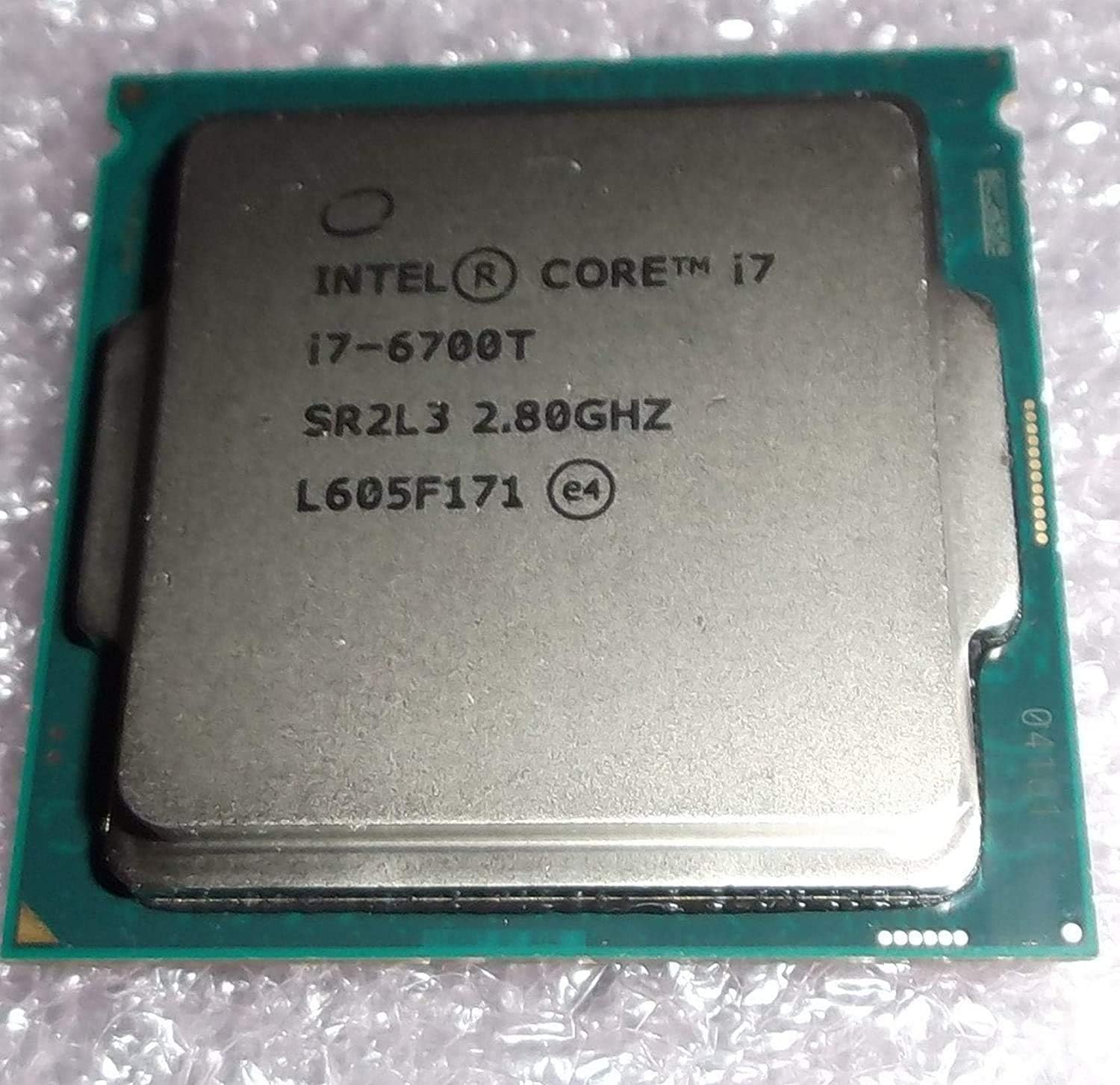 Intel Core i7-6700T DESKTOP processor 2.80GHz TURBO boost to 3.60GHz QUAD core Skylake OEM tray cpu SR2L3 sspec CM8066201920202 (Renewed)