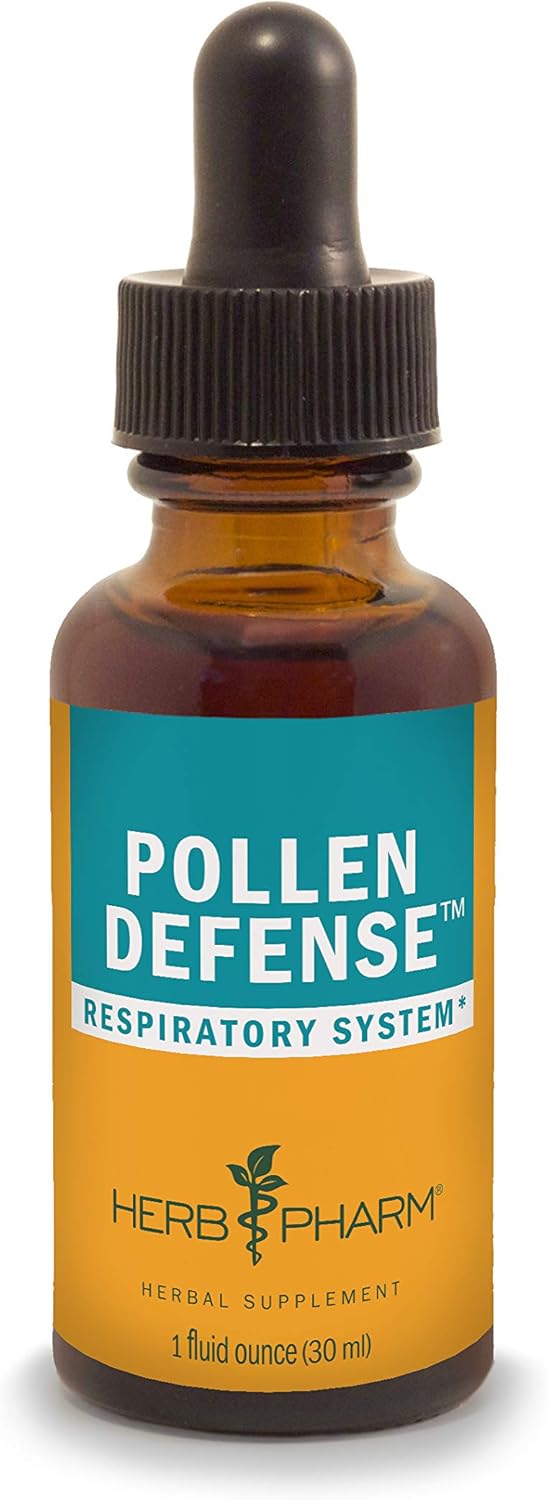 Herb Pharm Pollen Defense Liquid Herbal Formula for Respiratory System Support – 1 Ounce (FEYE01)