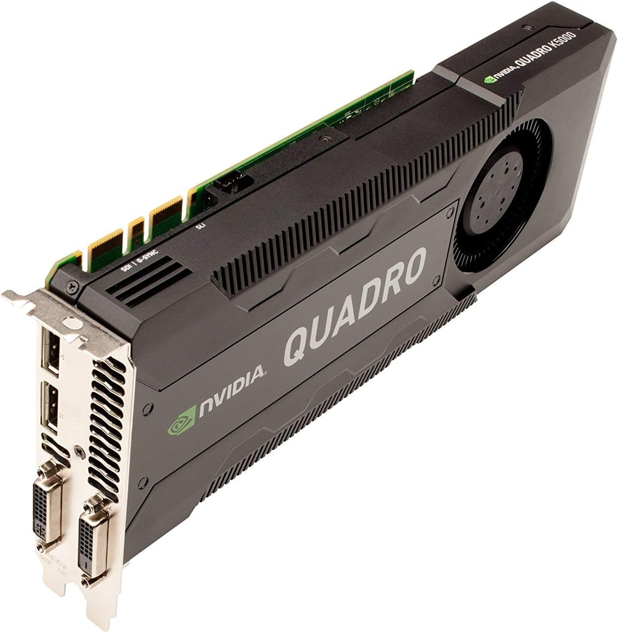 Nvidia Quadro K5000 4GB Dual DP1x DVI-I 1x DVI-D PCI-e Video Card (Renewed)