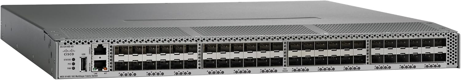 Cisco MDS 9148S 16G Multilayer Fabric Switch with 12 Enabled Ports