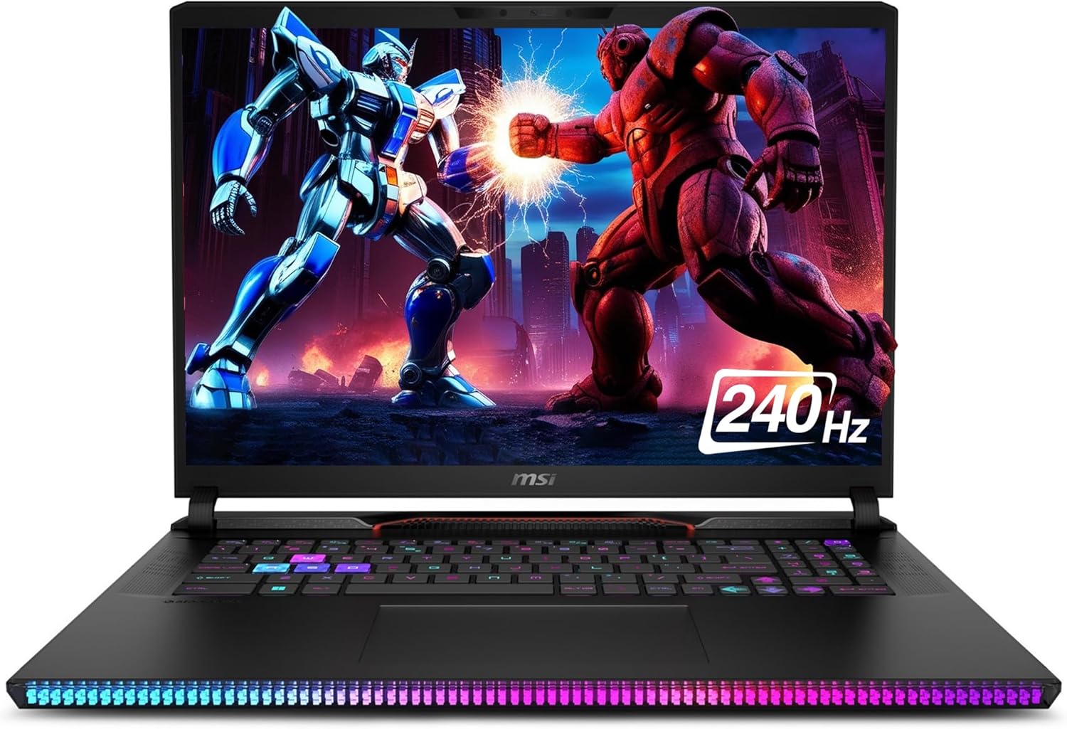 MSI Raider 17 Gaming Laptop, Intel i9-13950HX, 64 GB DDR5 RAM, 2 TB PCIe SSD, 17″ QHD+ (2560×1600), Nvidia G-Force RTX 4080, W11 Home