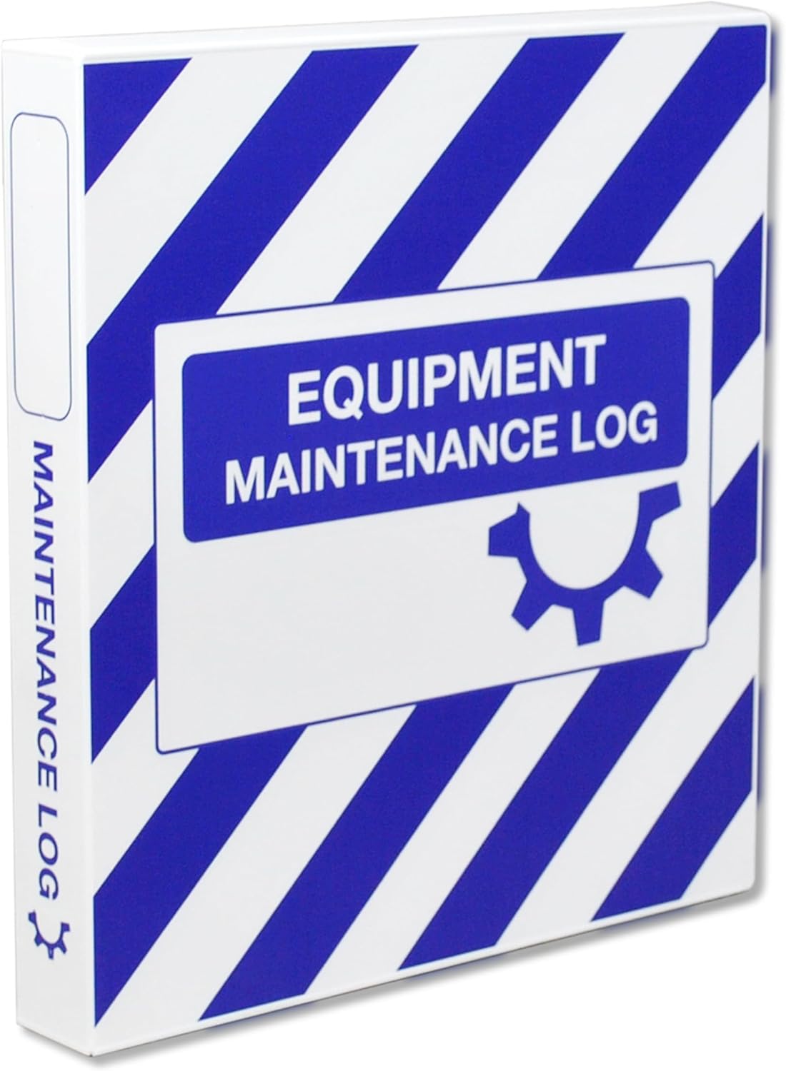 UniKeep Equipment Maintenance Log, Industrial Plastic Case with Maintenance Forms