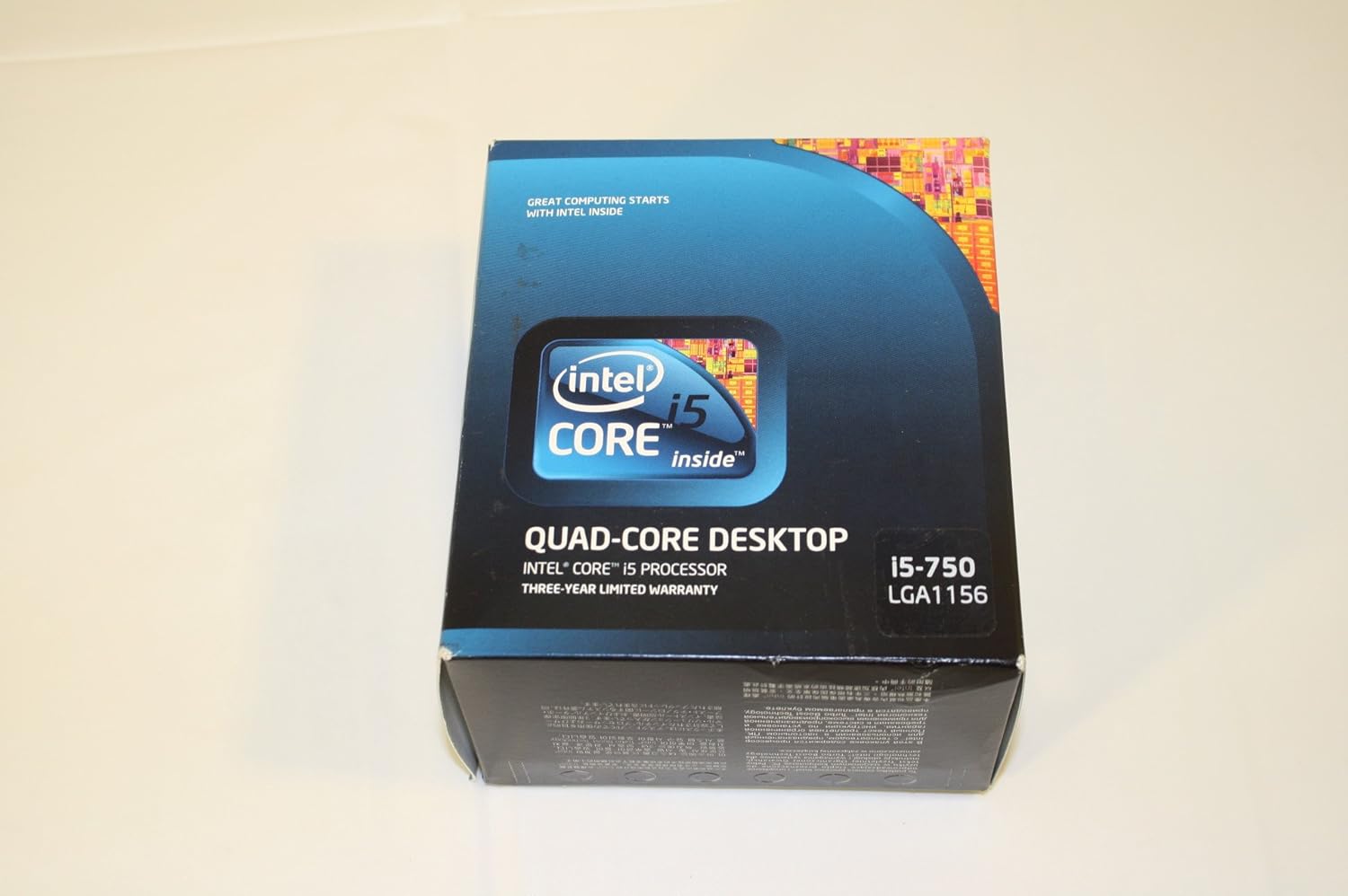 Intel Core i5-750 Quad-Core Desktop Processor (BX80605I5750) 8M Cache, 2.66 GHz, LGA1156