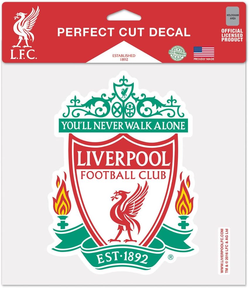 Rico WinCraft Liverpool Football Club 8″x8″ Logo Decal