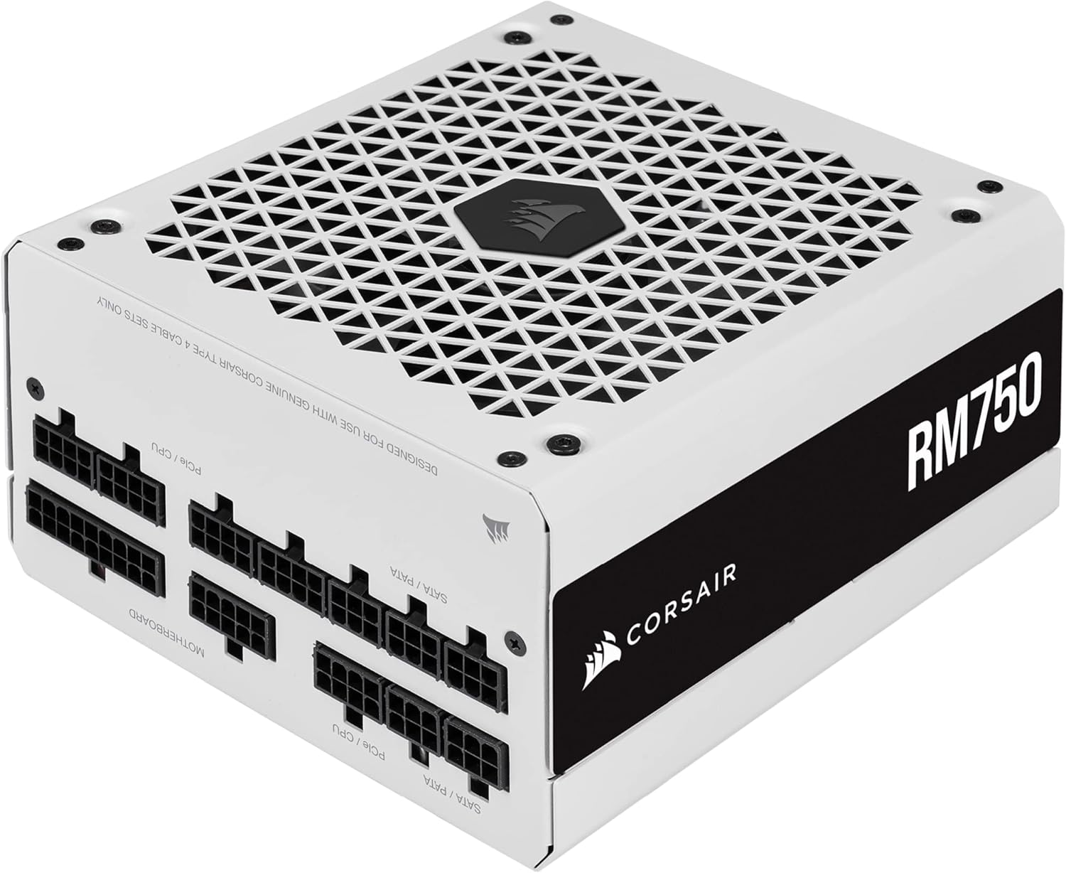 CORSAIR 750W 80 Plus Gold Fully Modular ATX Power Supply, White – RM Series