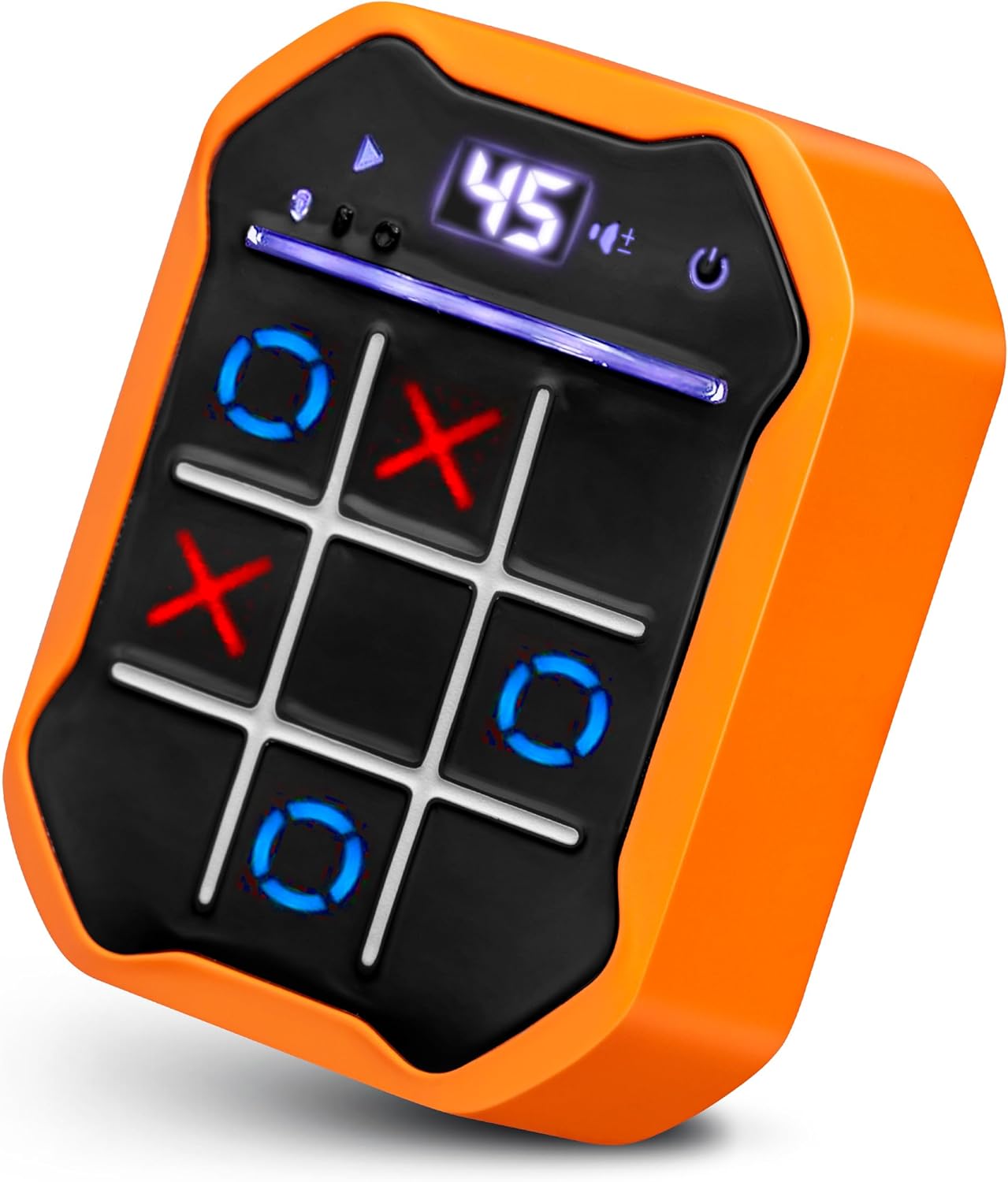 Electronic Tic-Tac-Toe Handheld Game | 3-in-1 Memory & Brain Games | Birthday Gift for Kids and Adults | Touchscreen Travel Friendly with Sound & Voice Effects for Kids Age 7+