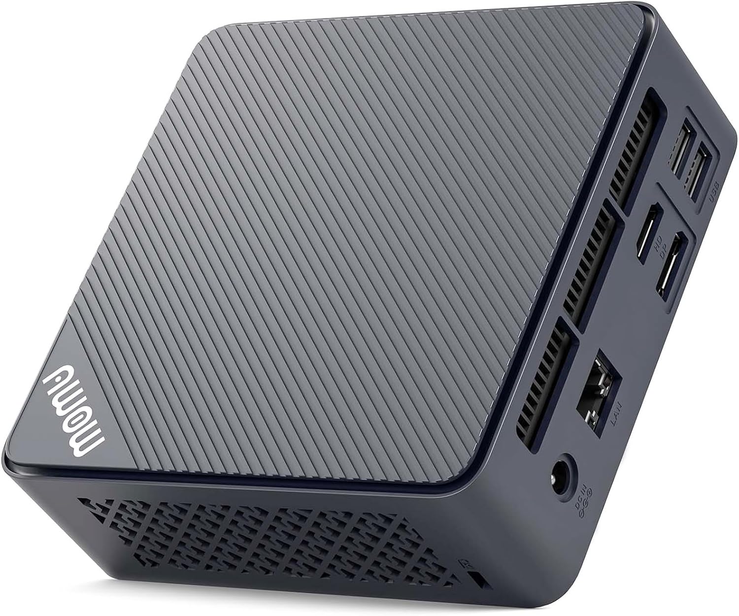 AWOW AK10 Pro Mini PC, Intel Alder Lake N100 16GB DDR4 512GB SSD, Mini Desktop Computer Dual Display 4K@60Hz, Gigabit Ethernet, WiFi5, BT5.2, Micro PC for Office/Home/Business