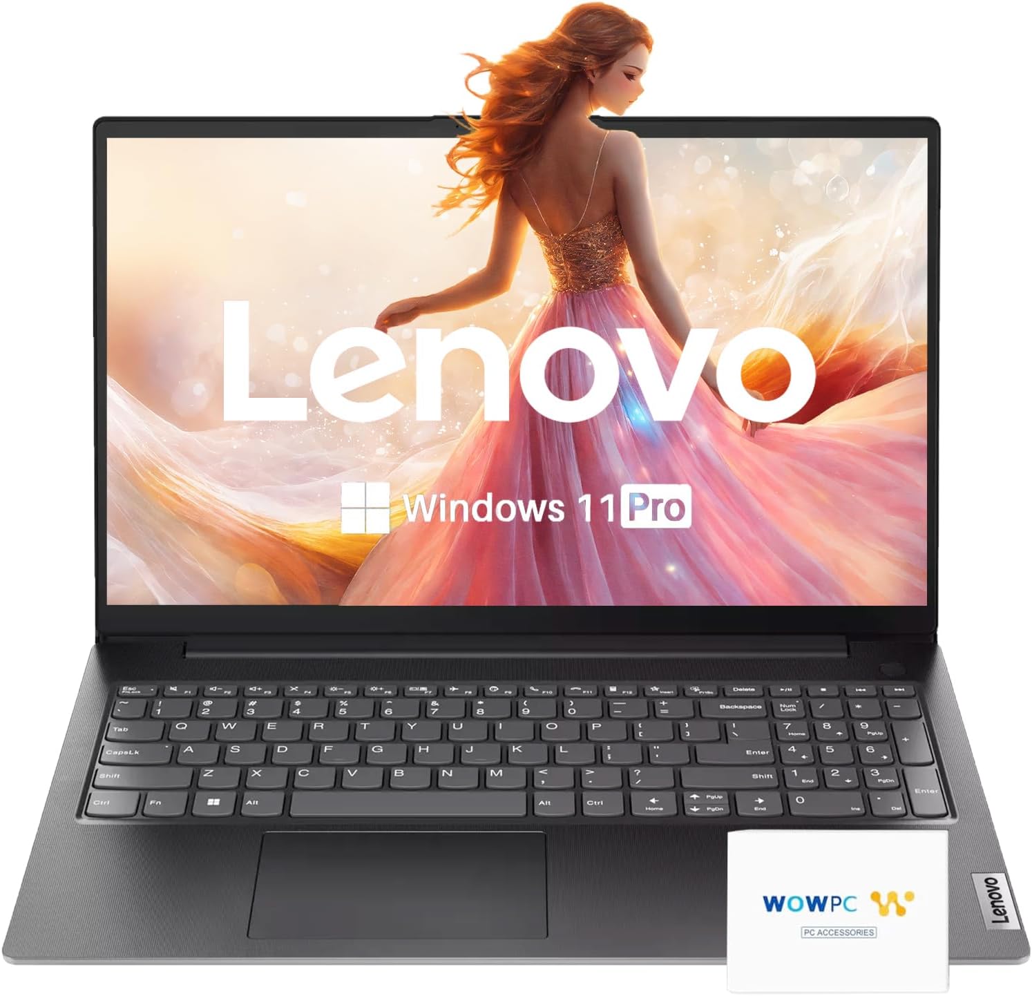 Lenovo V15 Series Laptop | 15.6 FHD Display w/Low-Blue Light | 32GB RAM | 1TB Storage (512GB SSD + 512GB External Storage) | Intel CPU | HDMI | Ethernet Port | Webcam | Windows 11 Pro