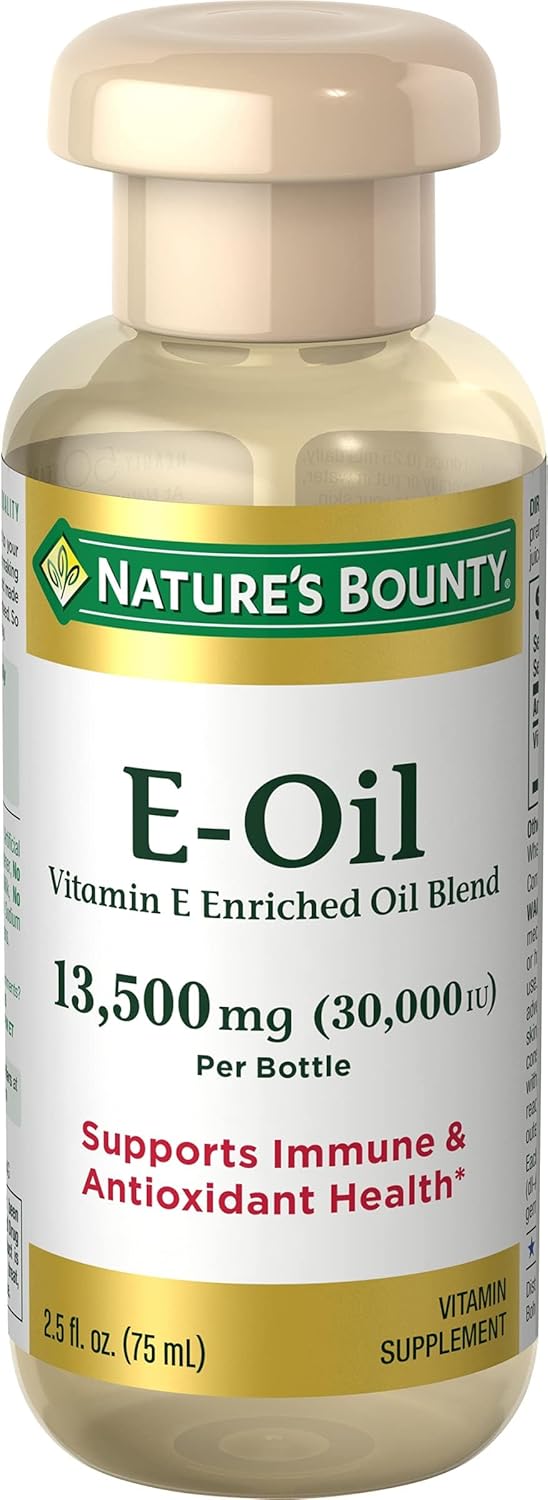 Nature’s Bounty E Oil 30,000IU, 2.5 Fl. Oz (Pack of 2)