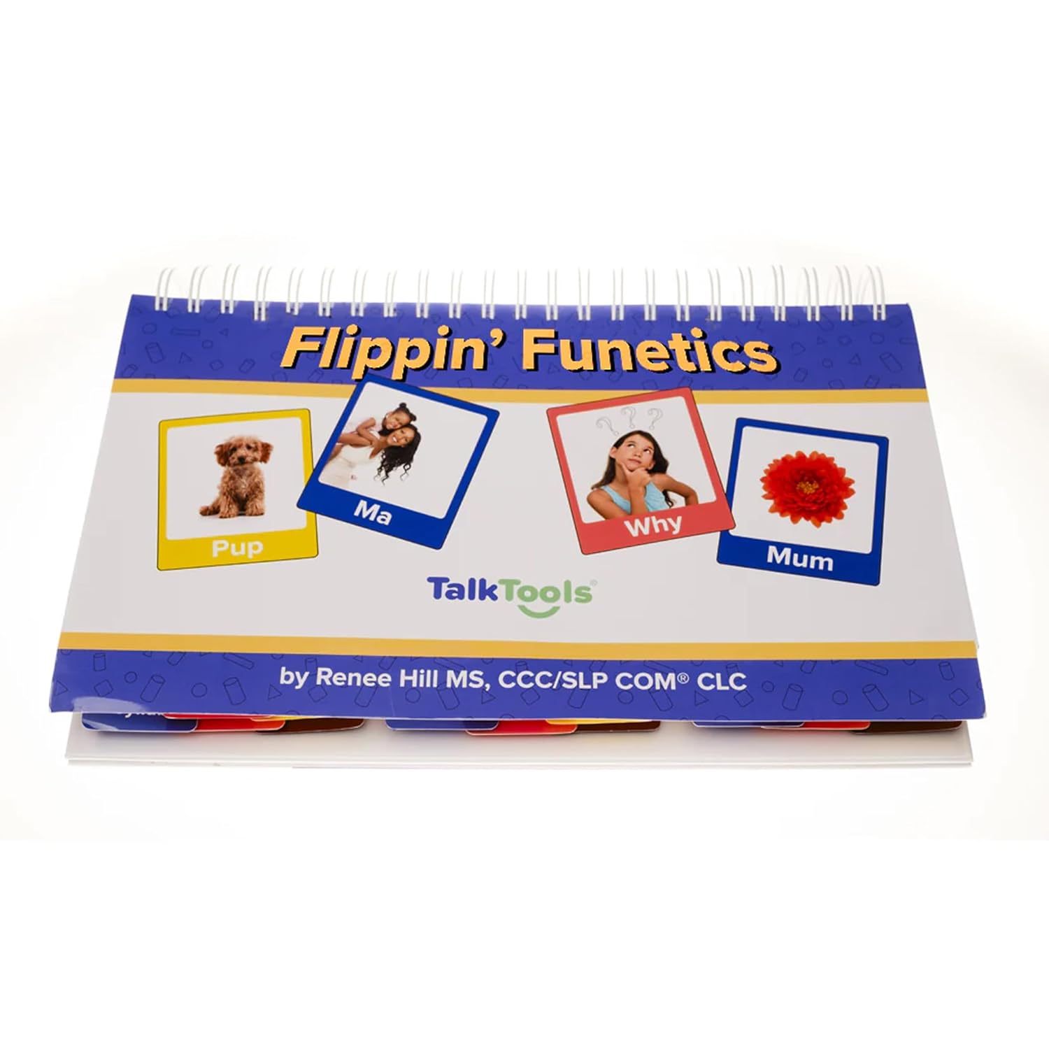 Flippin’ Funetics: Multi-Sensory Speech Imitation Flip Book – Ideal for Motor Speech Disorders – Early Consonants & Vowels – Visual Prompts