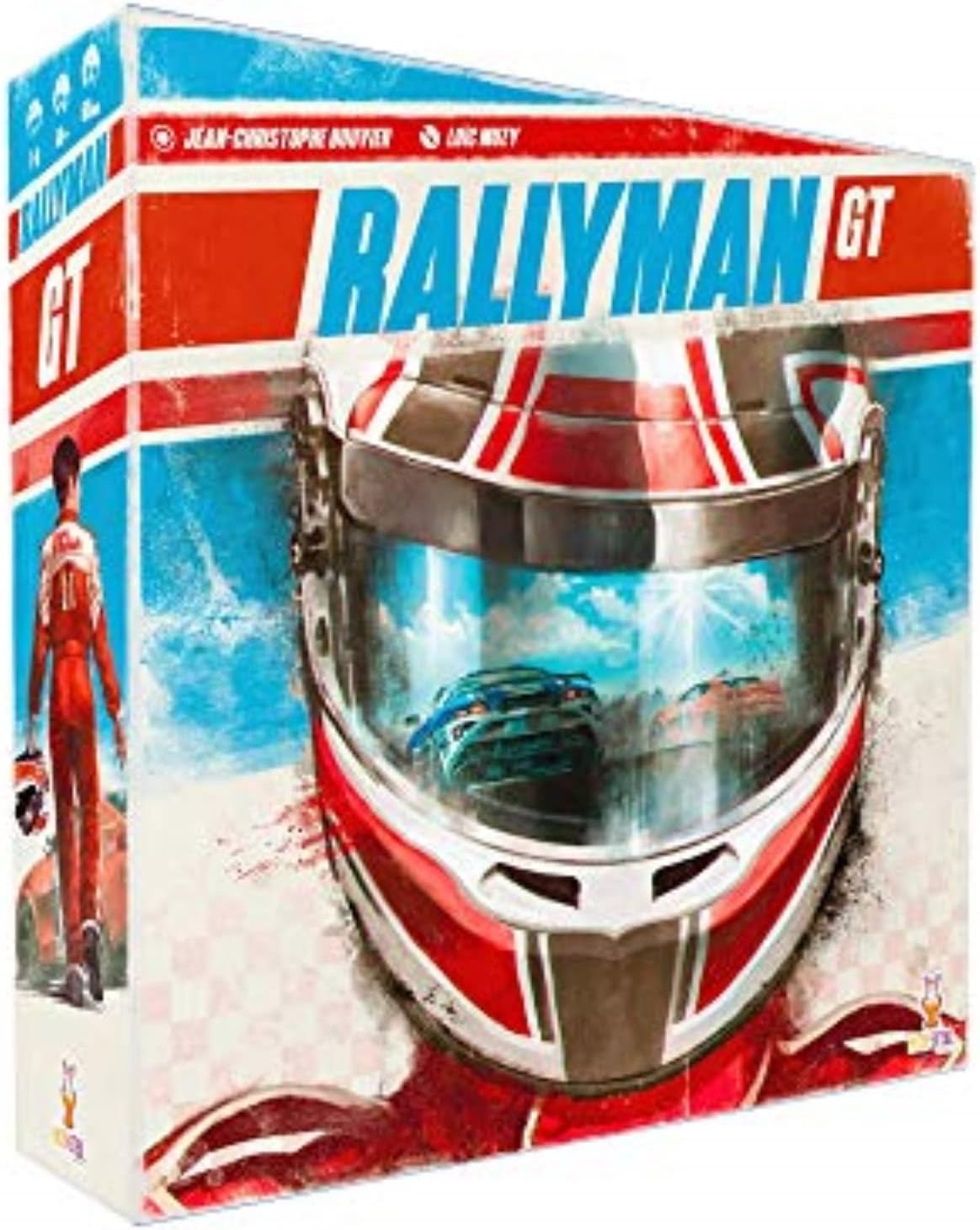 Holy Grail Games | Rallyman: GT | Strategy Board Game | Race Cars with Dice | 1 to 6 Players | 45 Minutes | Ages 10+