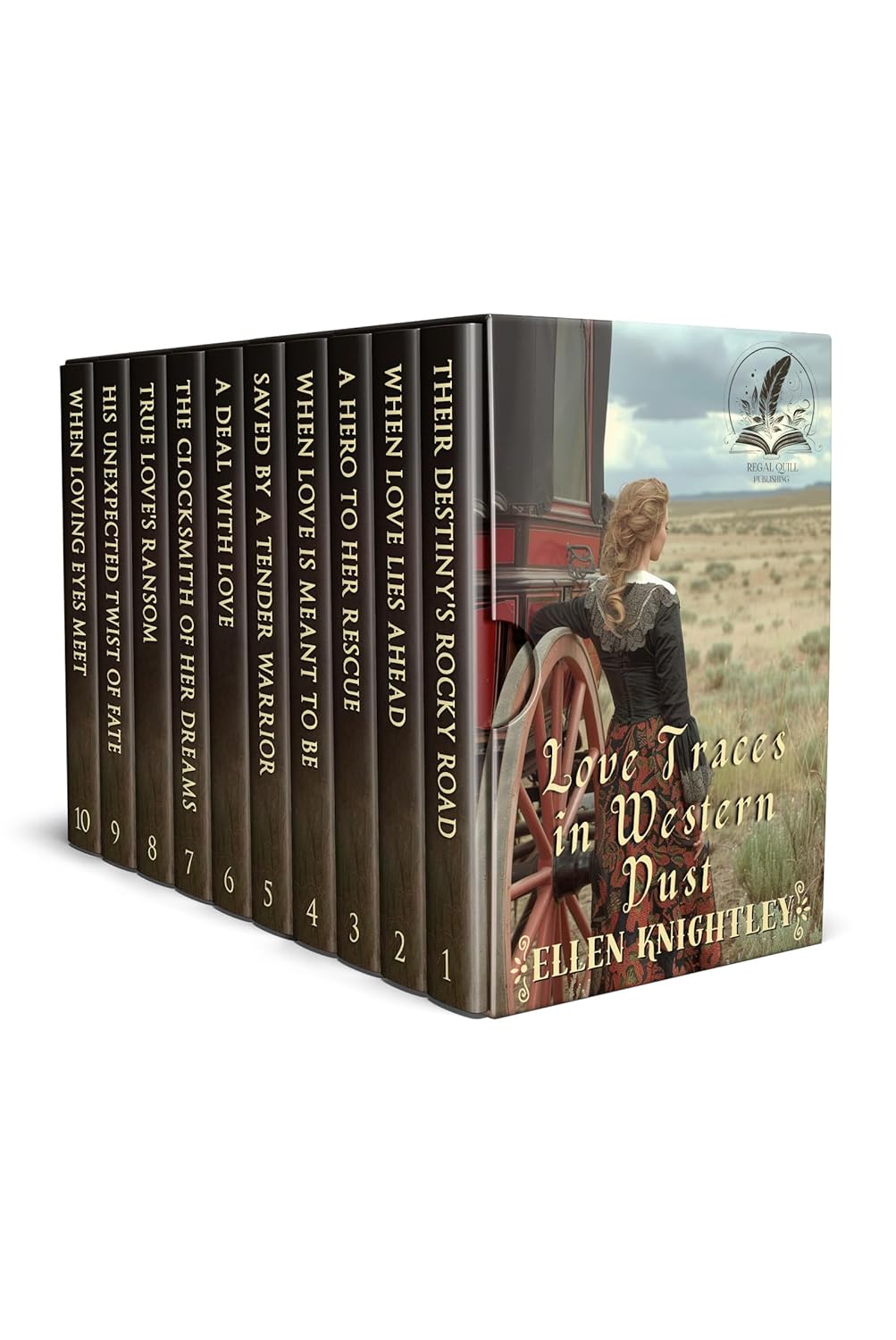 Love Traces in Western Dust: A Historical Western Romance Collection (The Frontier Hearts Collection)