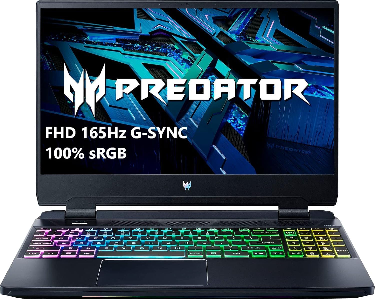 acer Predator Helios 15 Gaming Laptop | 12th Gen Intel Core i7-12700HX | NVIDIA GeForce RTX 3060 | 15.6″ 1920 x 1080 165Hz G-SYNC Display | 32GB DDR5 | 1TB Gen 4 SSD | Killer Wi-Fi 6E |PH315-55-70ZV