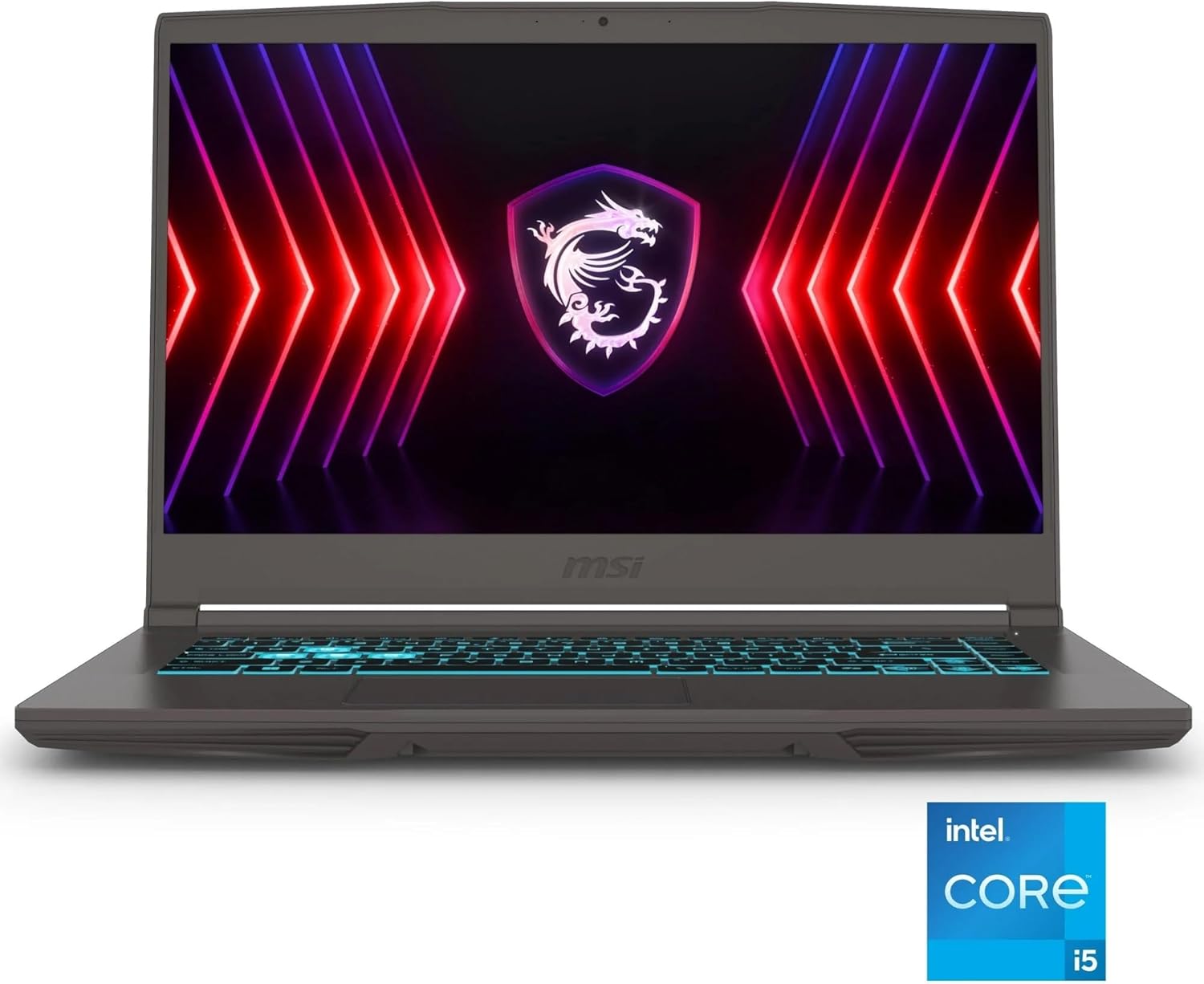 MSI Thin 15.6″ 144Hz Gaming Laptop – Intel Core i5-12450H NVIDIA GeForce RTX 3050 8GB DDR4 512GB SSD Gray