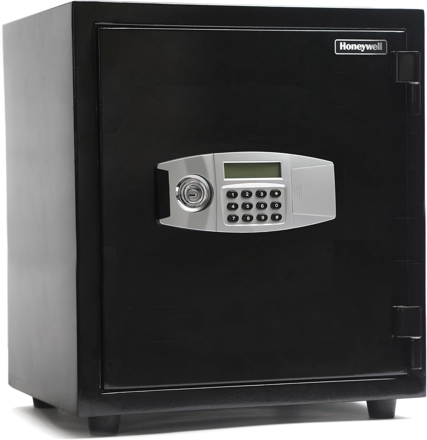 Honeywell Safes & Door Locks LHLP2115 2115 Steel 2 Hour Fireproof and Water Resistant Security Safe with Dual Digital Lock and Key Protection, 1.23 cu. ft., Black