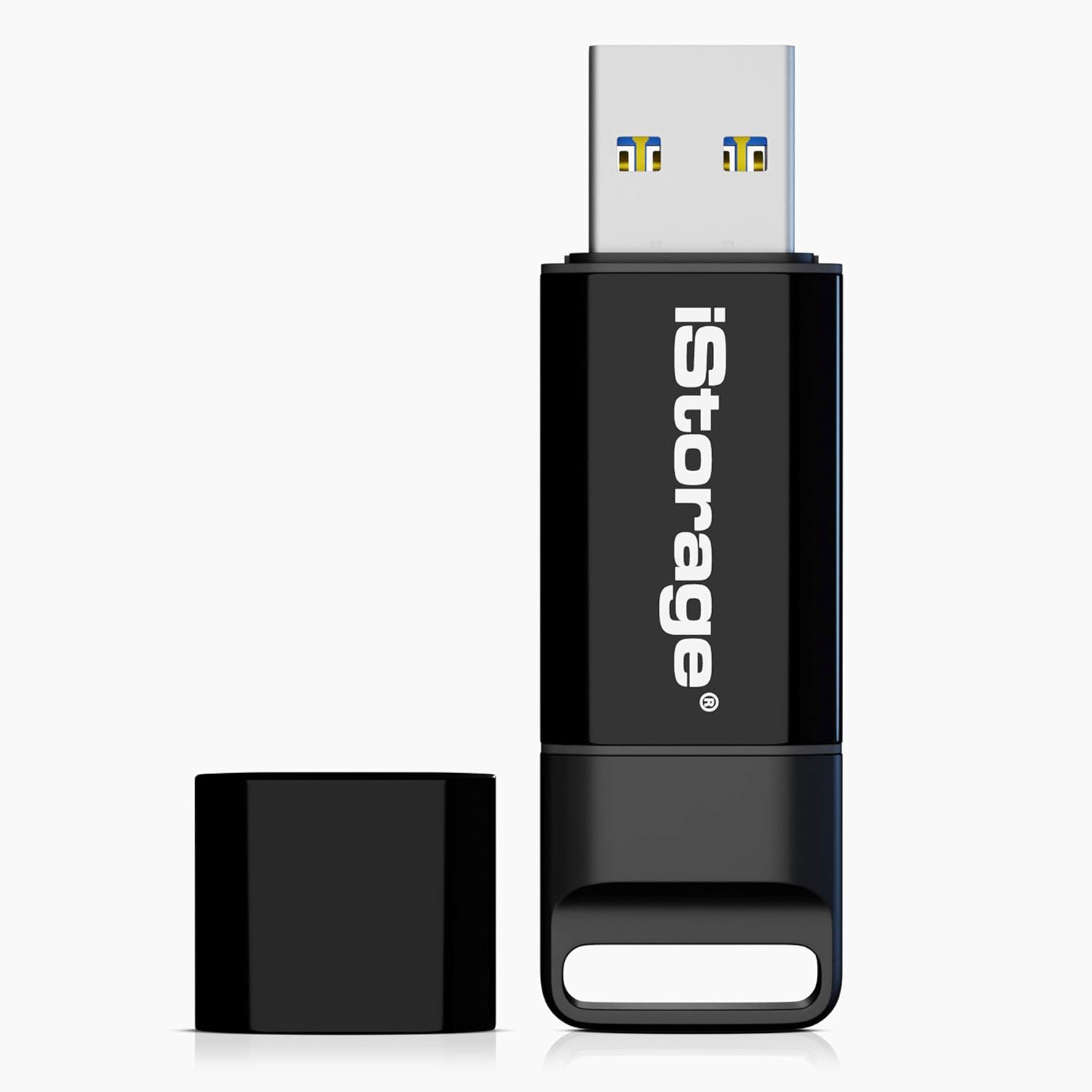 iStorage datAshur BT 128 GB | Encrypted Secure Flash Drive | Unlock via Smartphone Using Bluetooth | FIPS 140-2 Level 3 Certified | Remote Management Ready