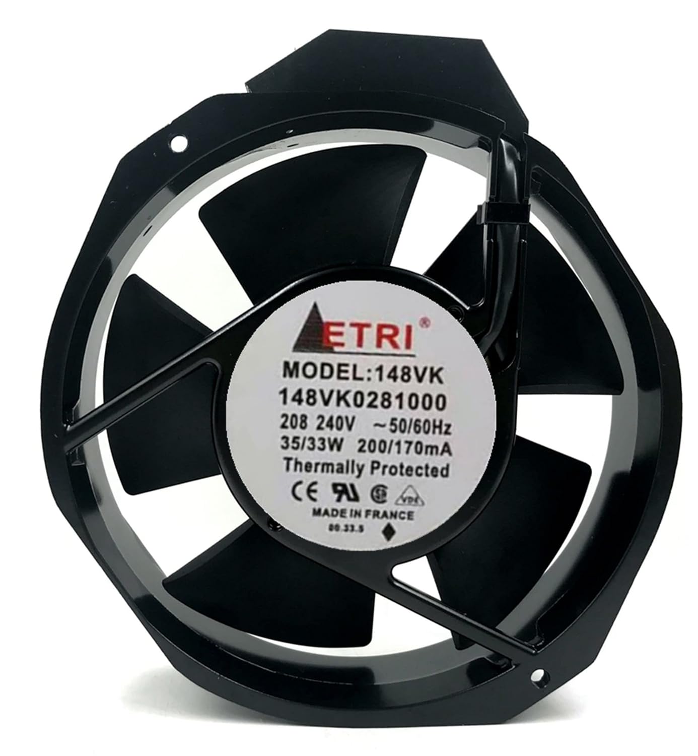 148VK0281000 Fan AC220V 200/170mA AC AXIAL Fan