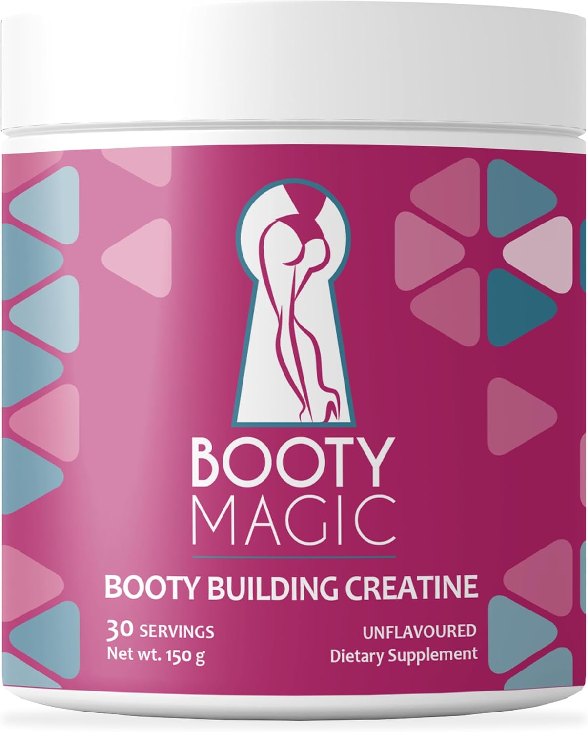 Booty Building Creatine – Unveil Glute Gains and Muscle Growth for Women, Micronized for Enhanced Big Booty Results – 30 Servings